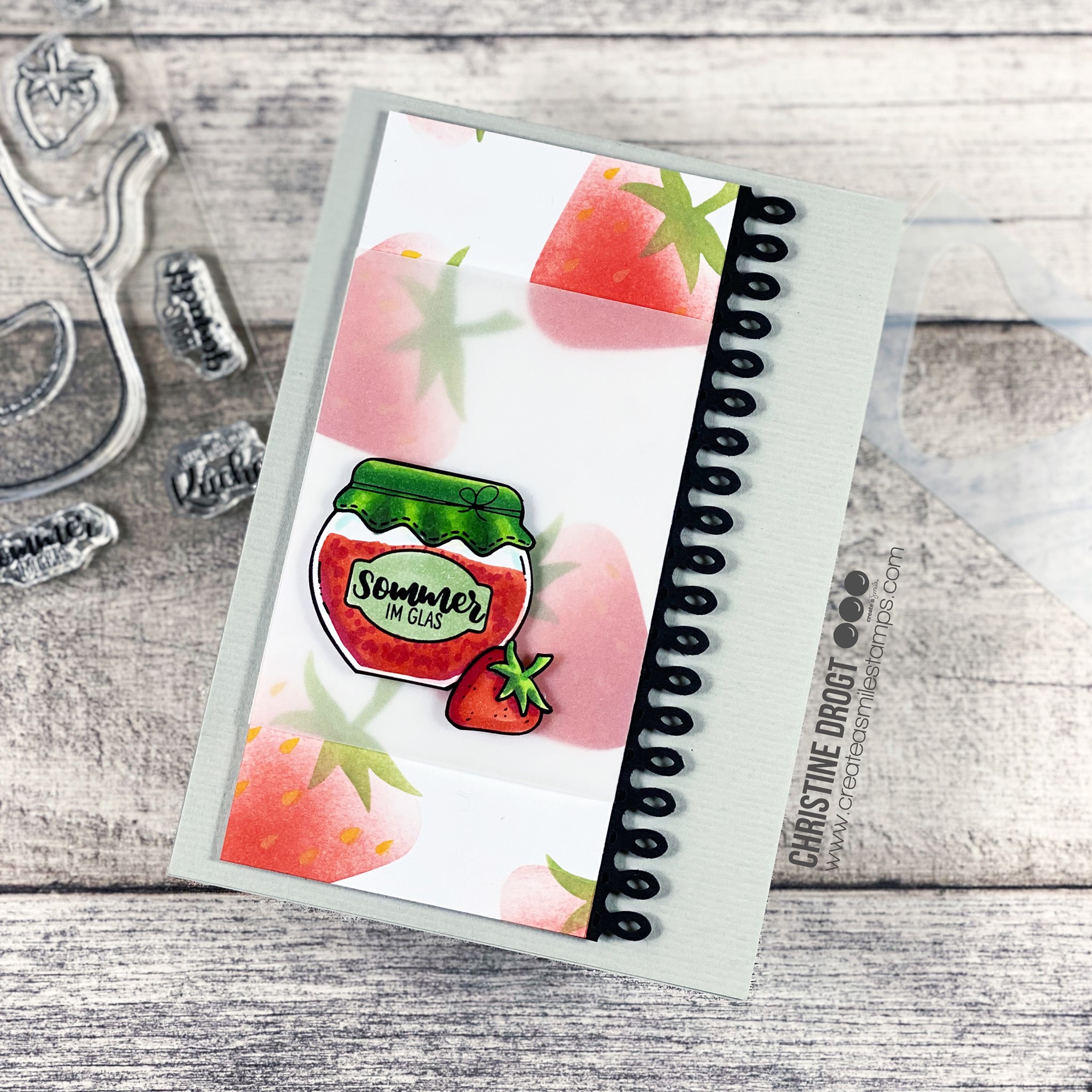 Stempel A6 Sommer im Glas Stempel A6 Sommer im Glas