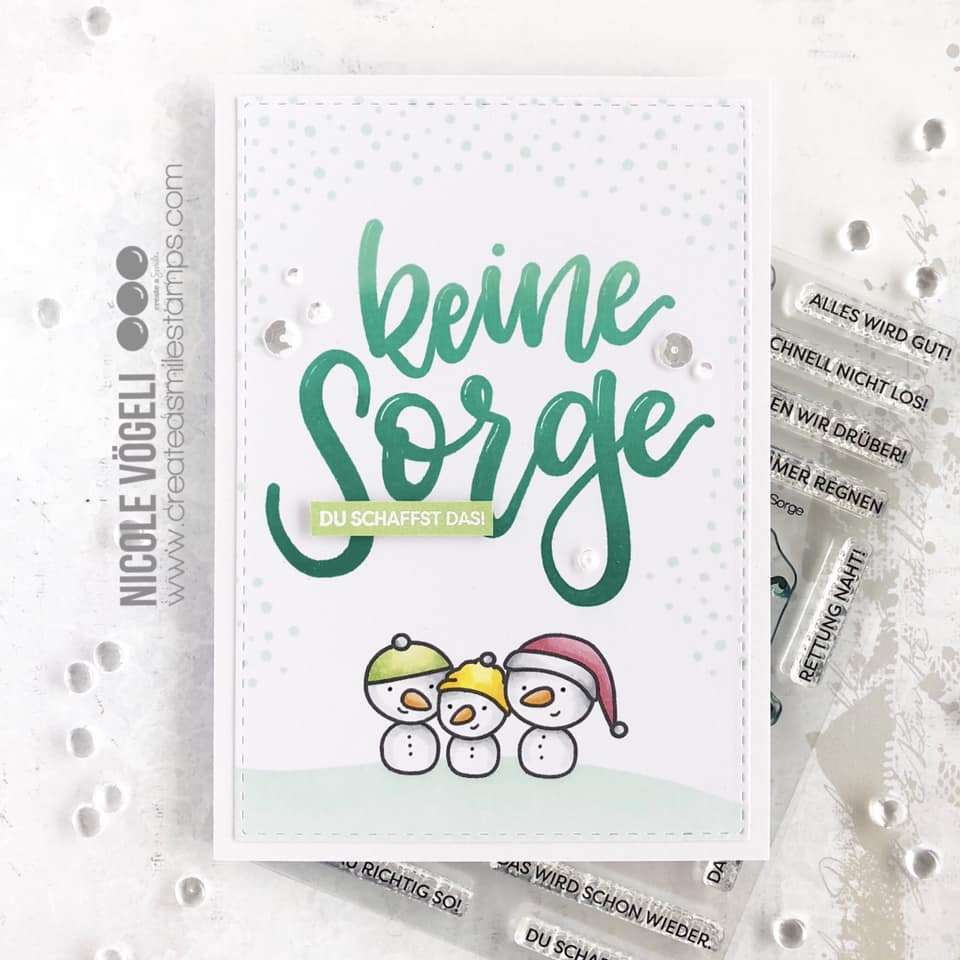 Stempel A6 Keine Sorge