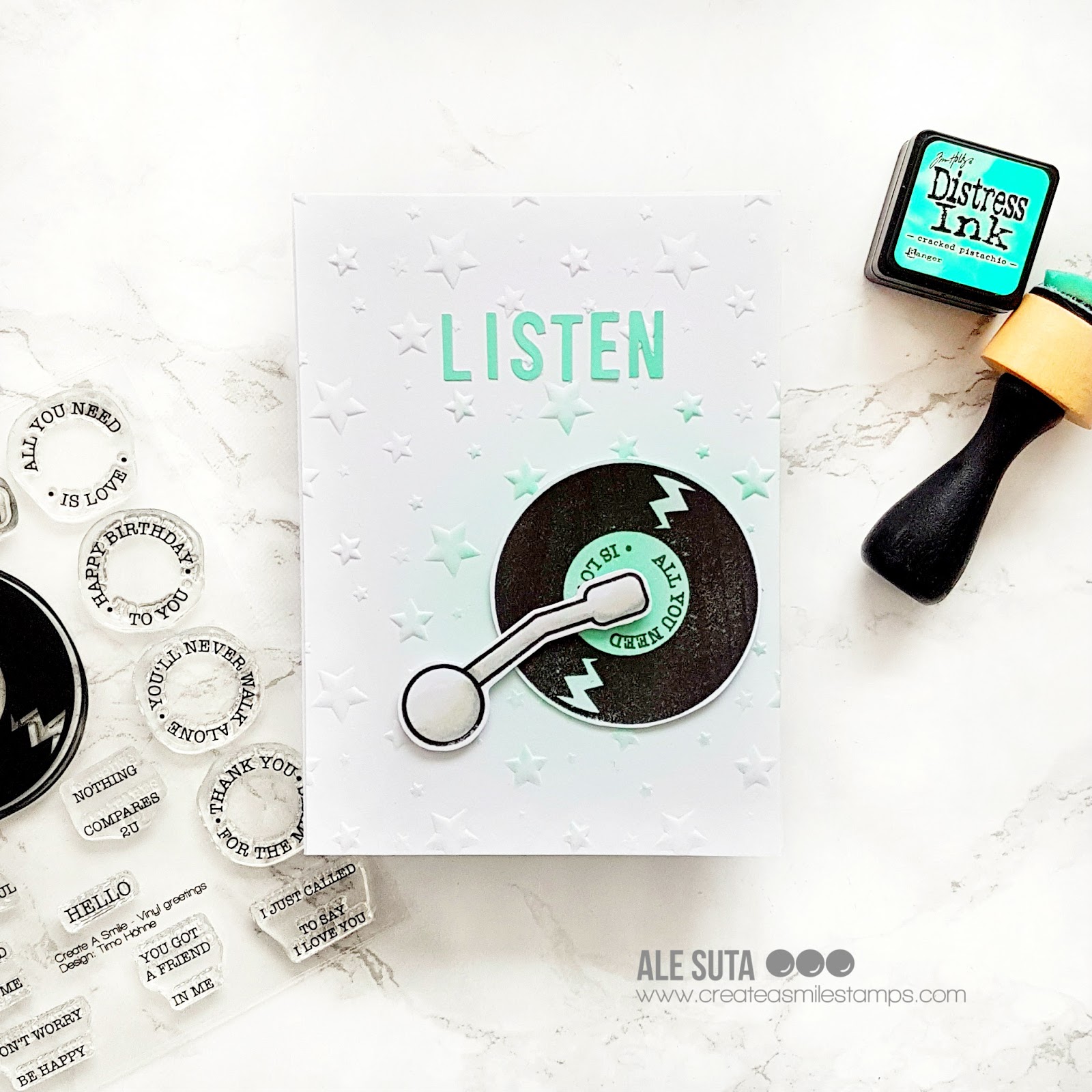Stempel A6 Vinyl Greetings Stempel A6 Vinyl Greetings