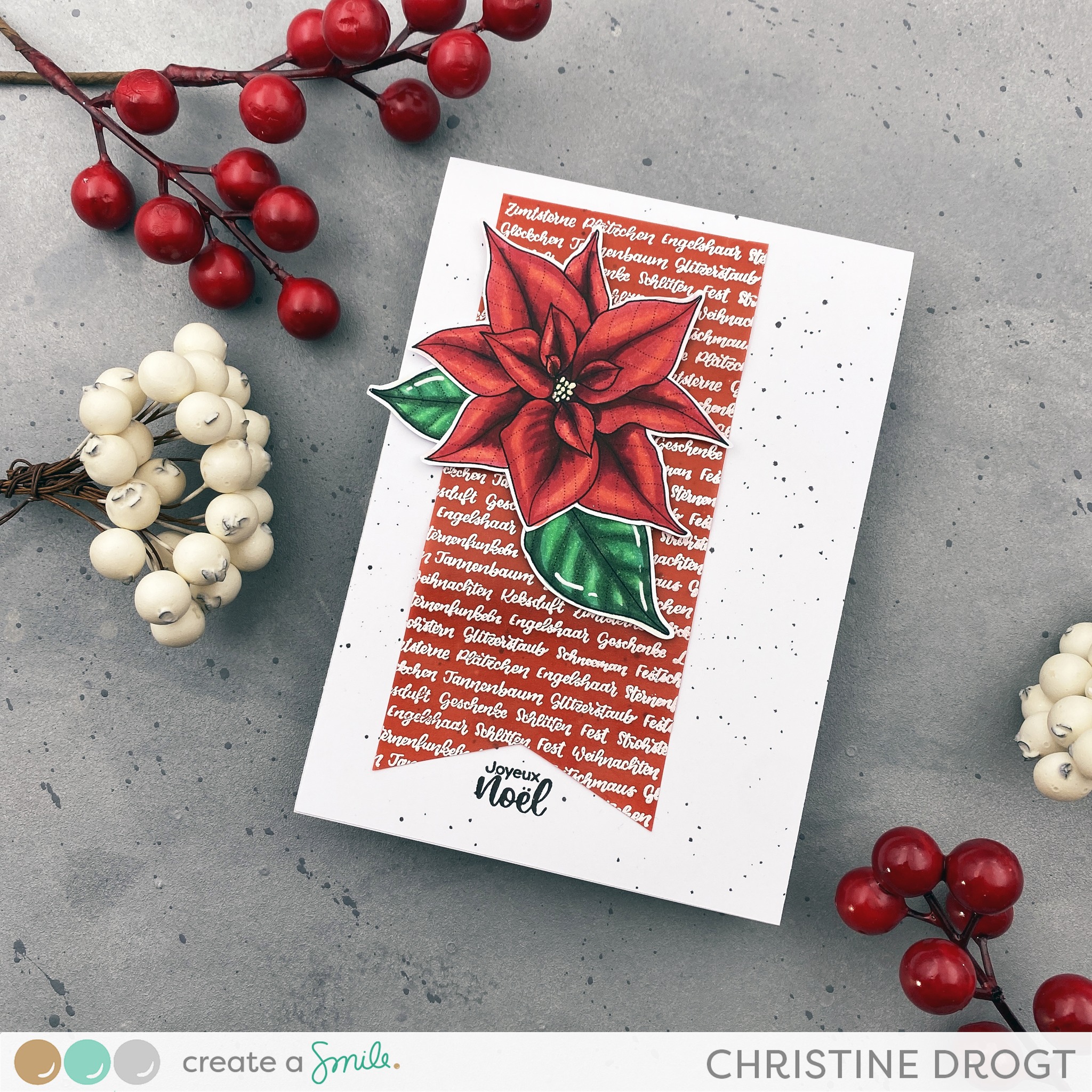 Stempel A6 Weihnachtsstern