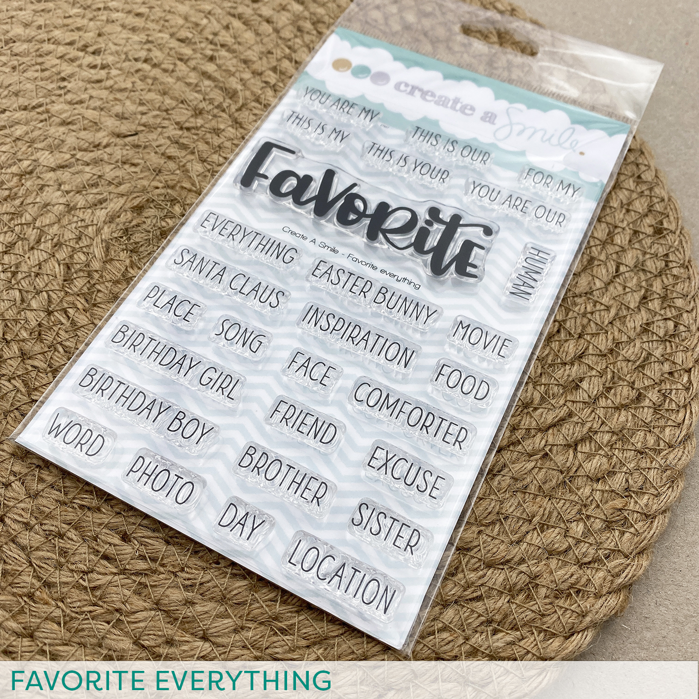 Stempel A6 Favorite Everything