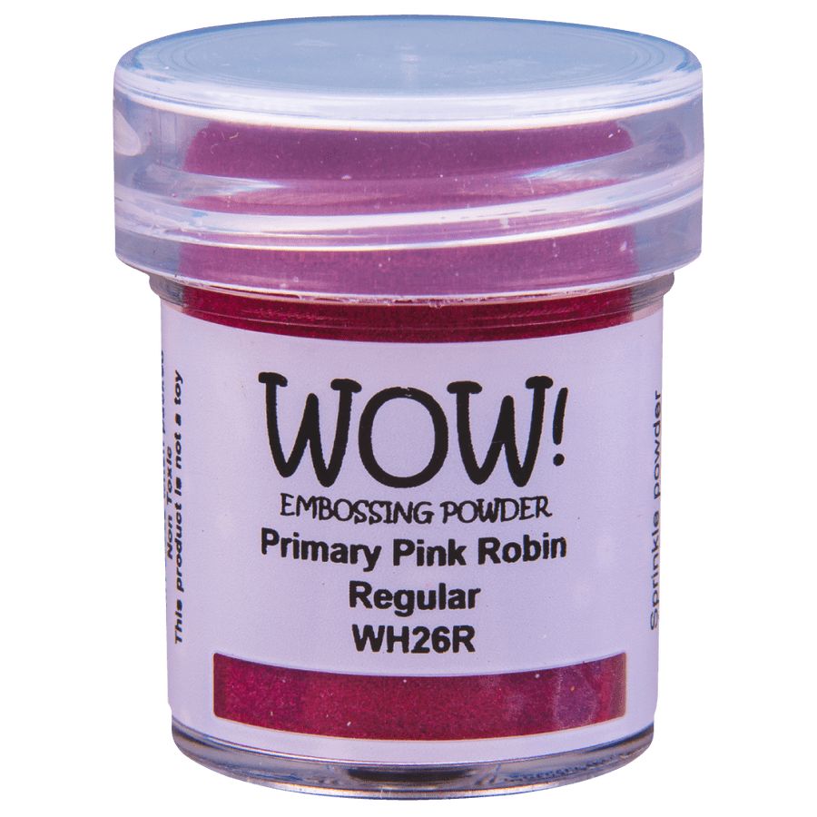 WOW! Embossing Powder 15ml Primary Pink Robin