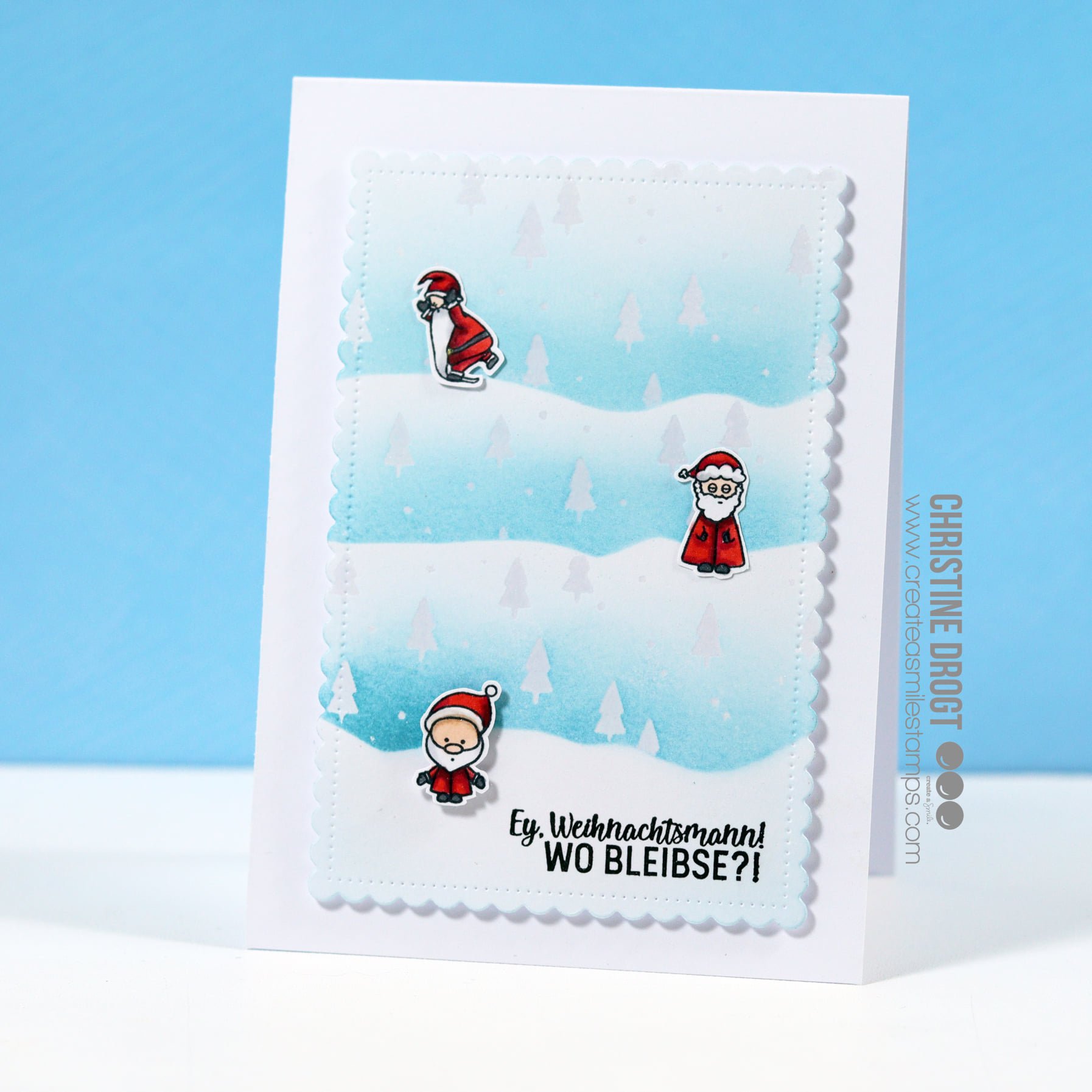 Stempel A6 Winter Minis