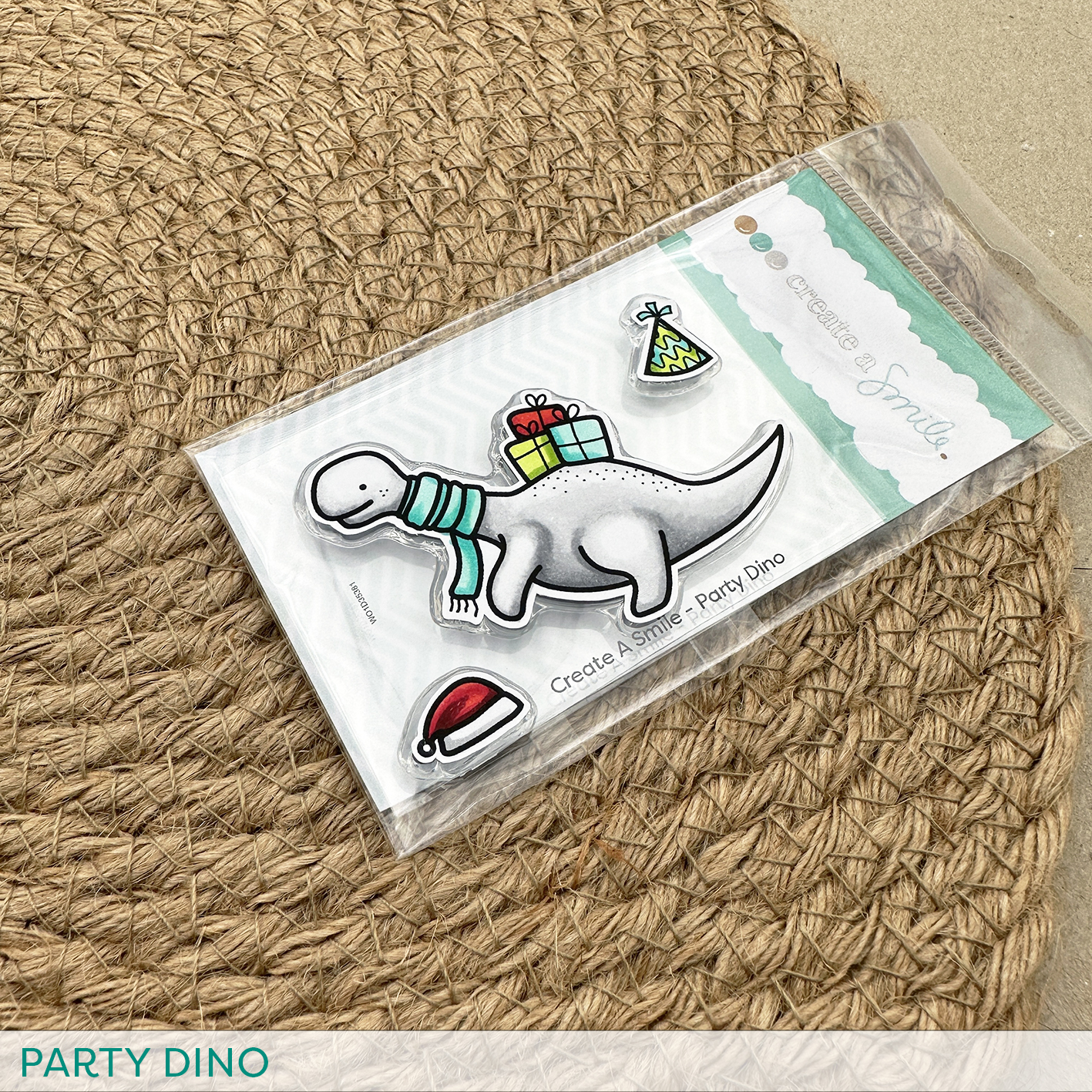 Stempel A8 Party-Dino