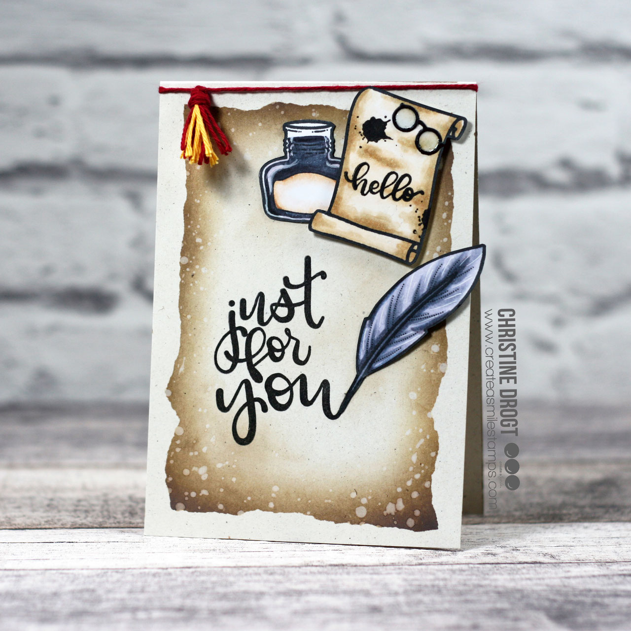 Stempel A6 Tinte & Feder Stempel A6 Tinte & Feder