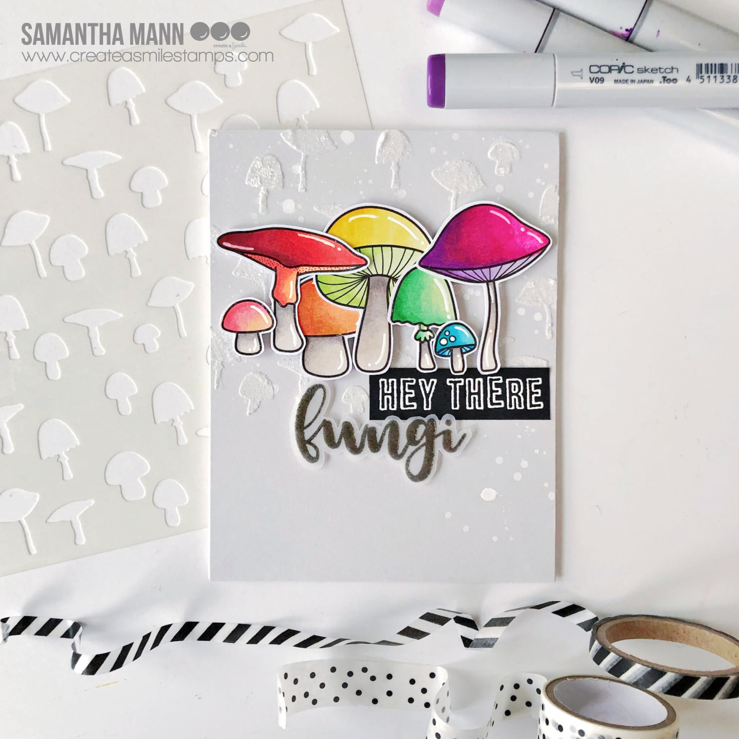 Stempel A6 Mushrooms