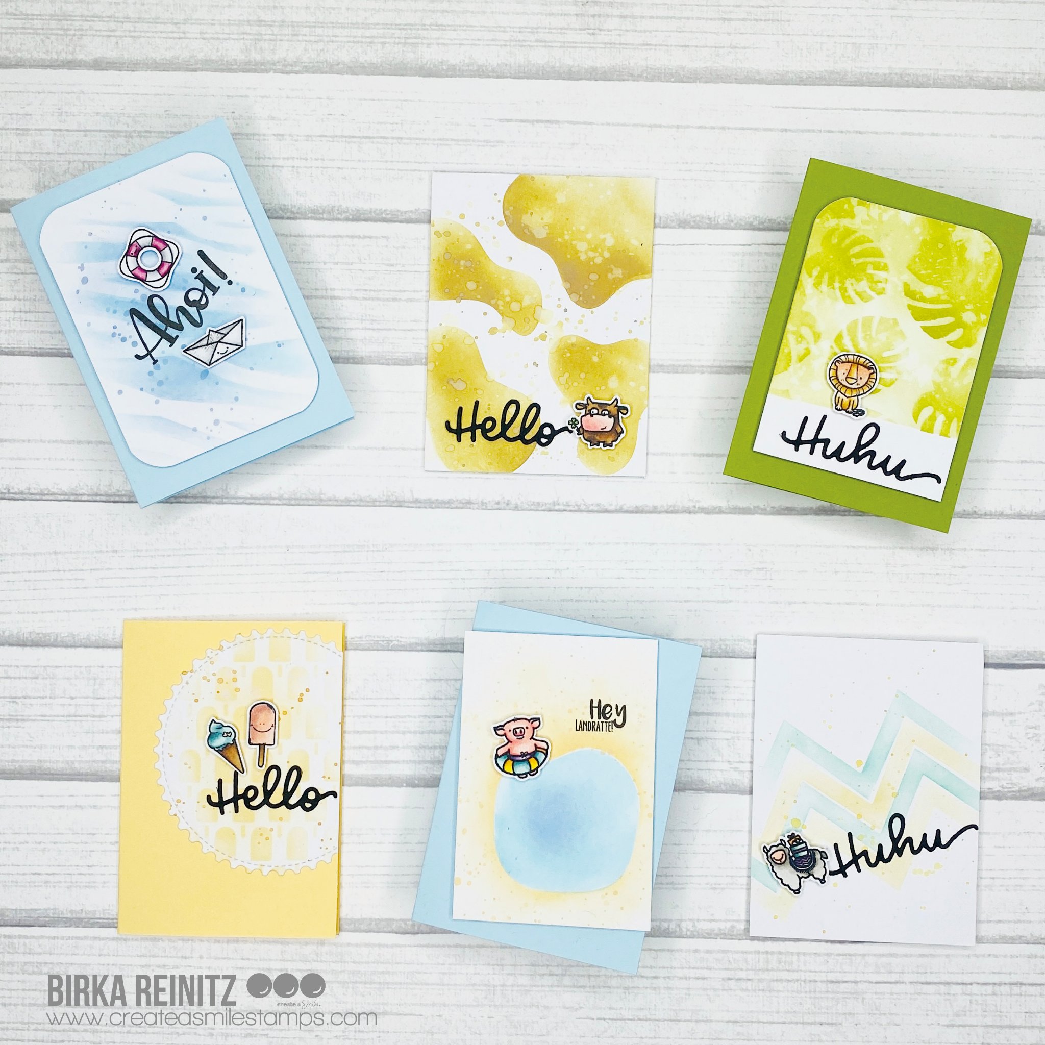 Stempel A6 Sommer Minis