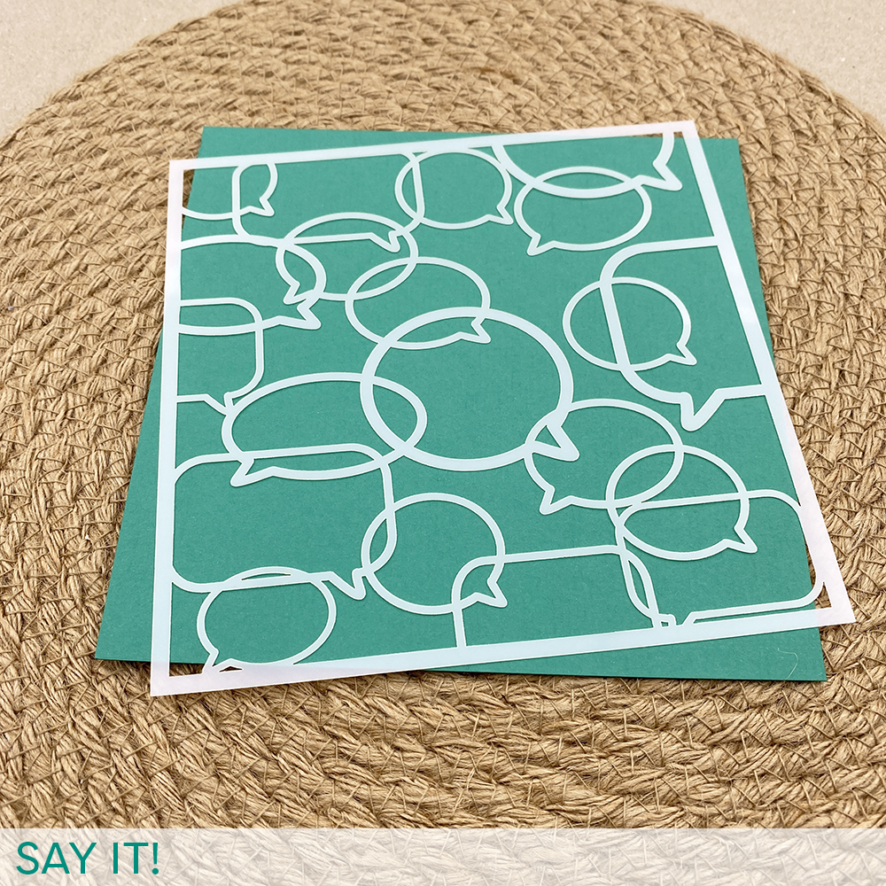 Stencil: Say It!
