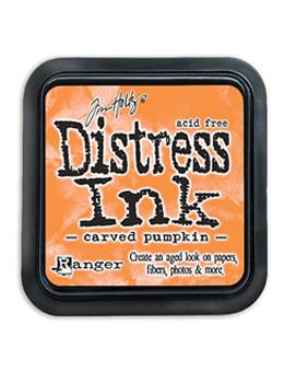 Distress Ink Pad Carved pumpkin
