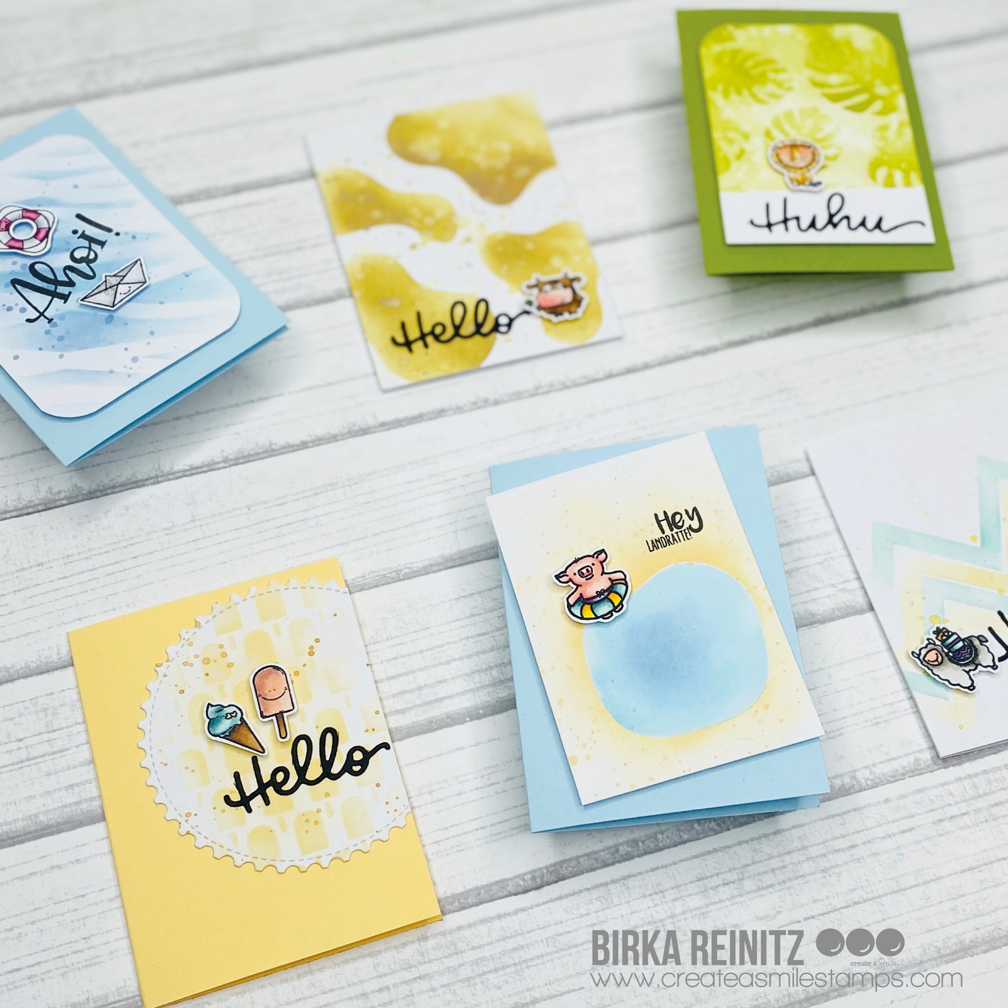 Stempel A6 Sommer Minis