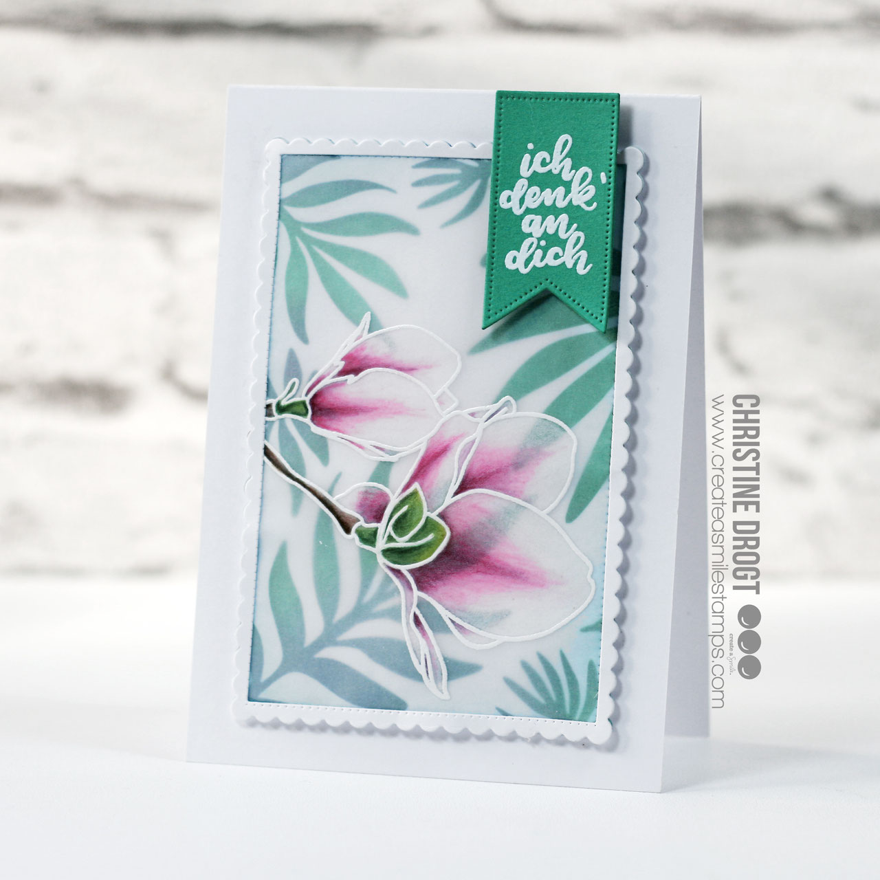 Stempel A6 Tinte & Feder