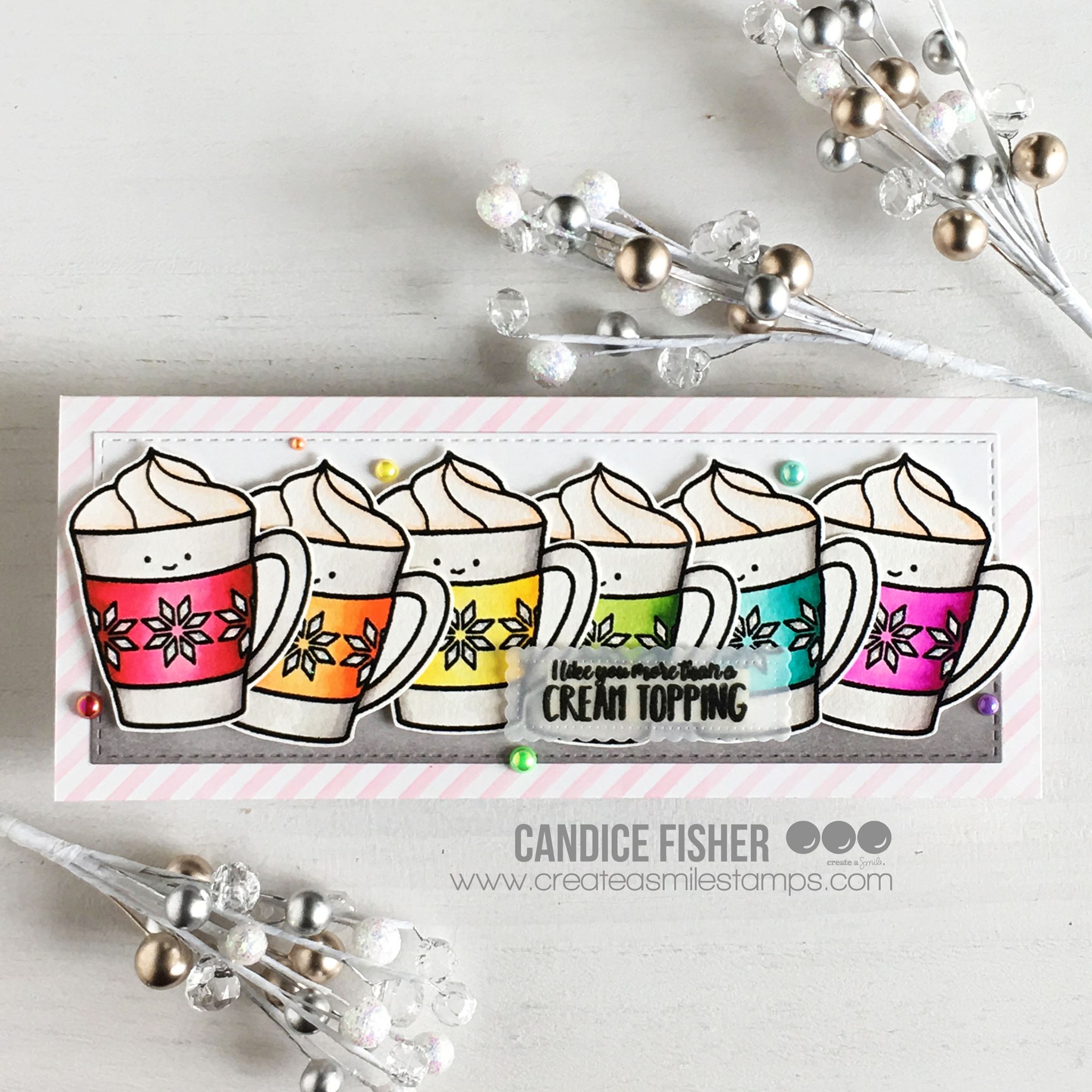 Stempel A7 Cream Topping