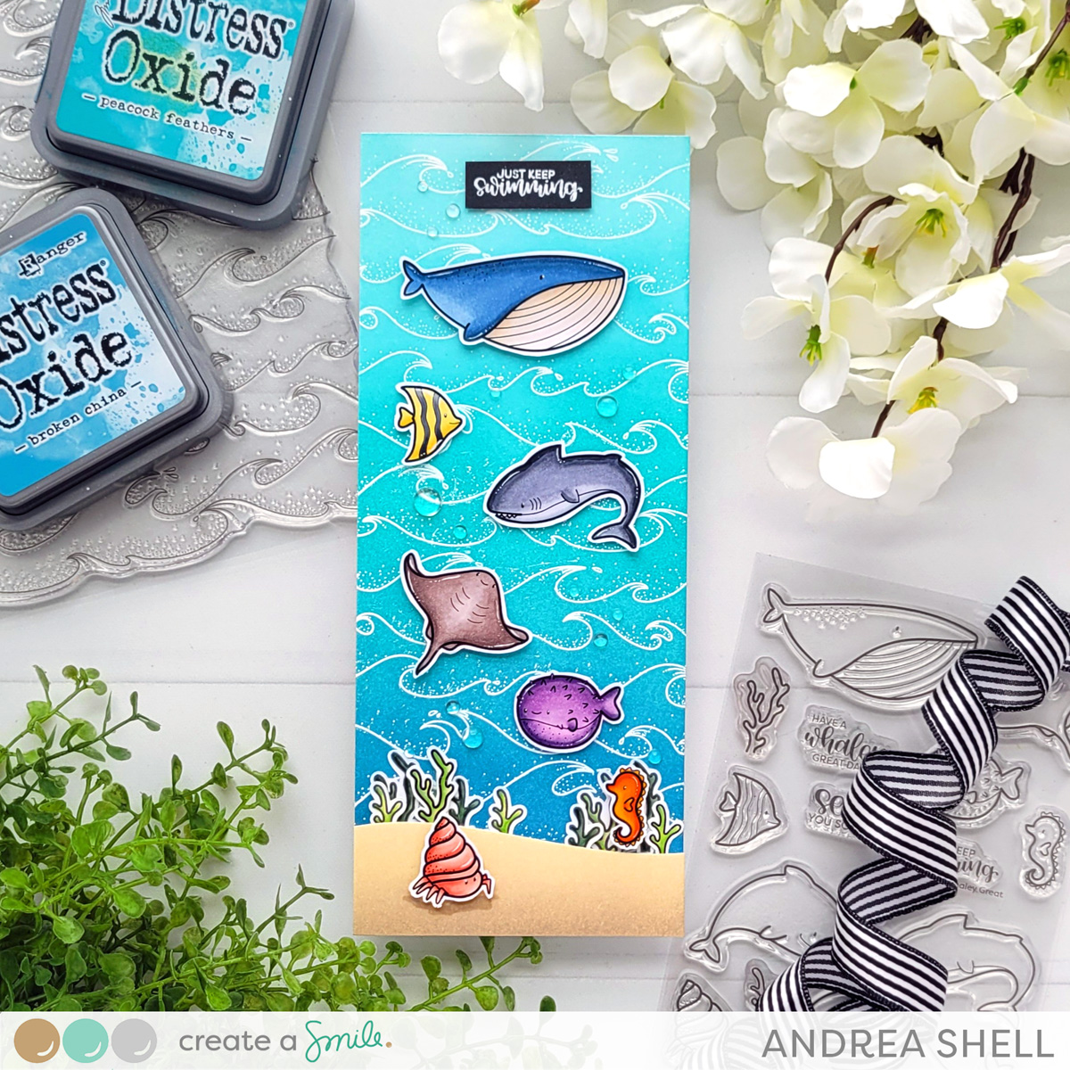 Stempel A5 Ocean Waves XL