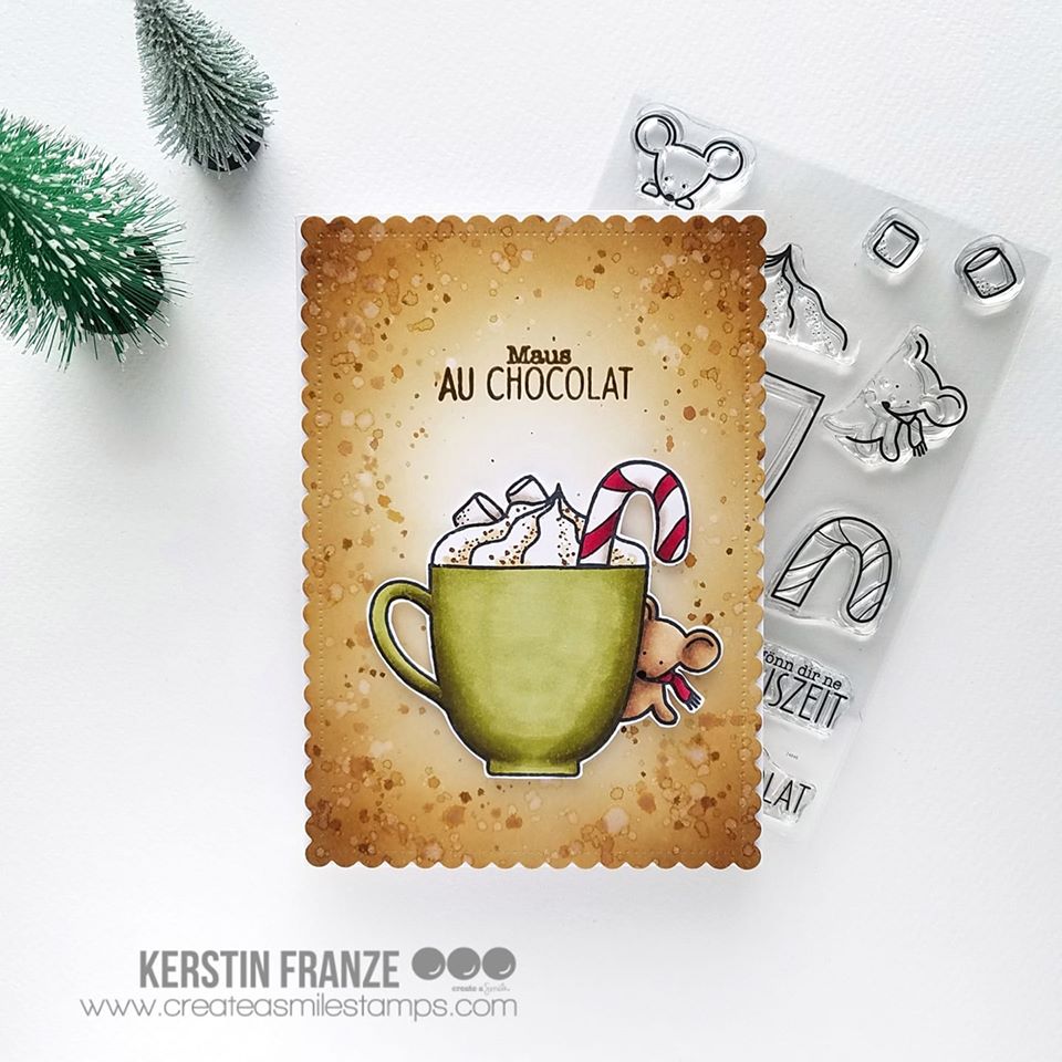 Stempel A6 Maus au Chocolat