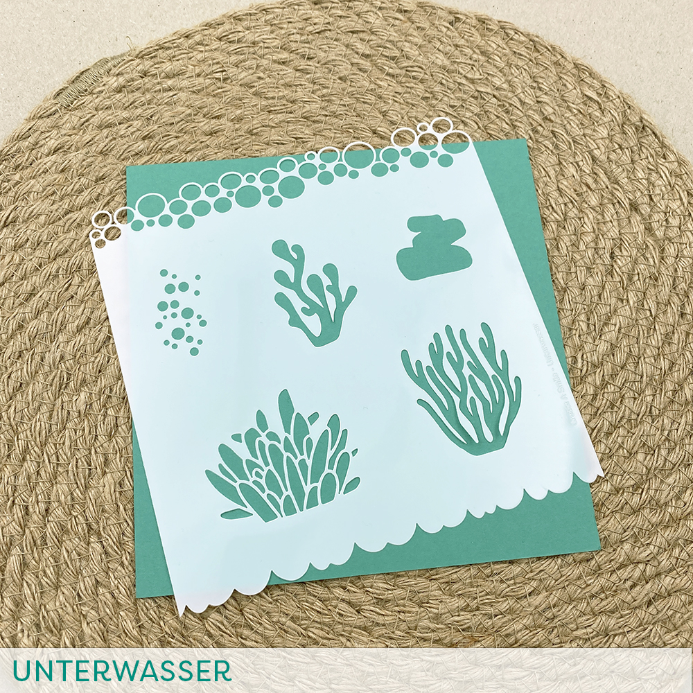 Stencil: Unterwasser