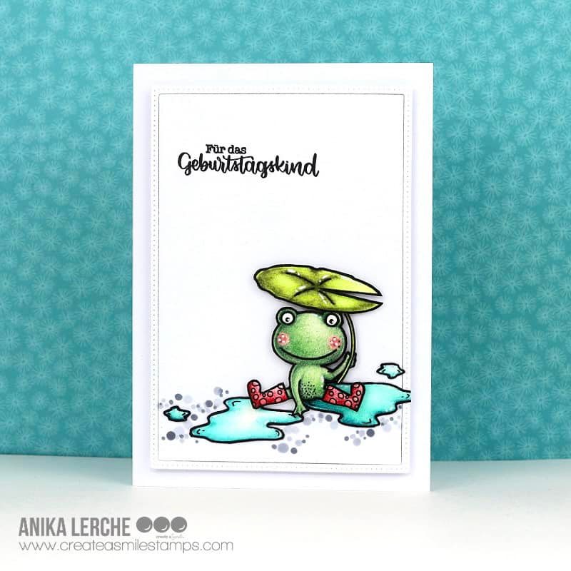 Stempel A6 Sei kein Frosch