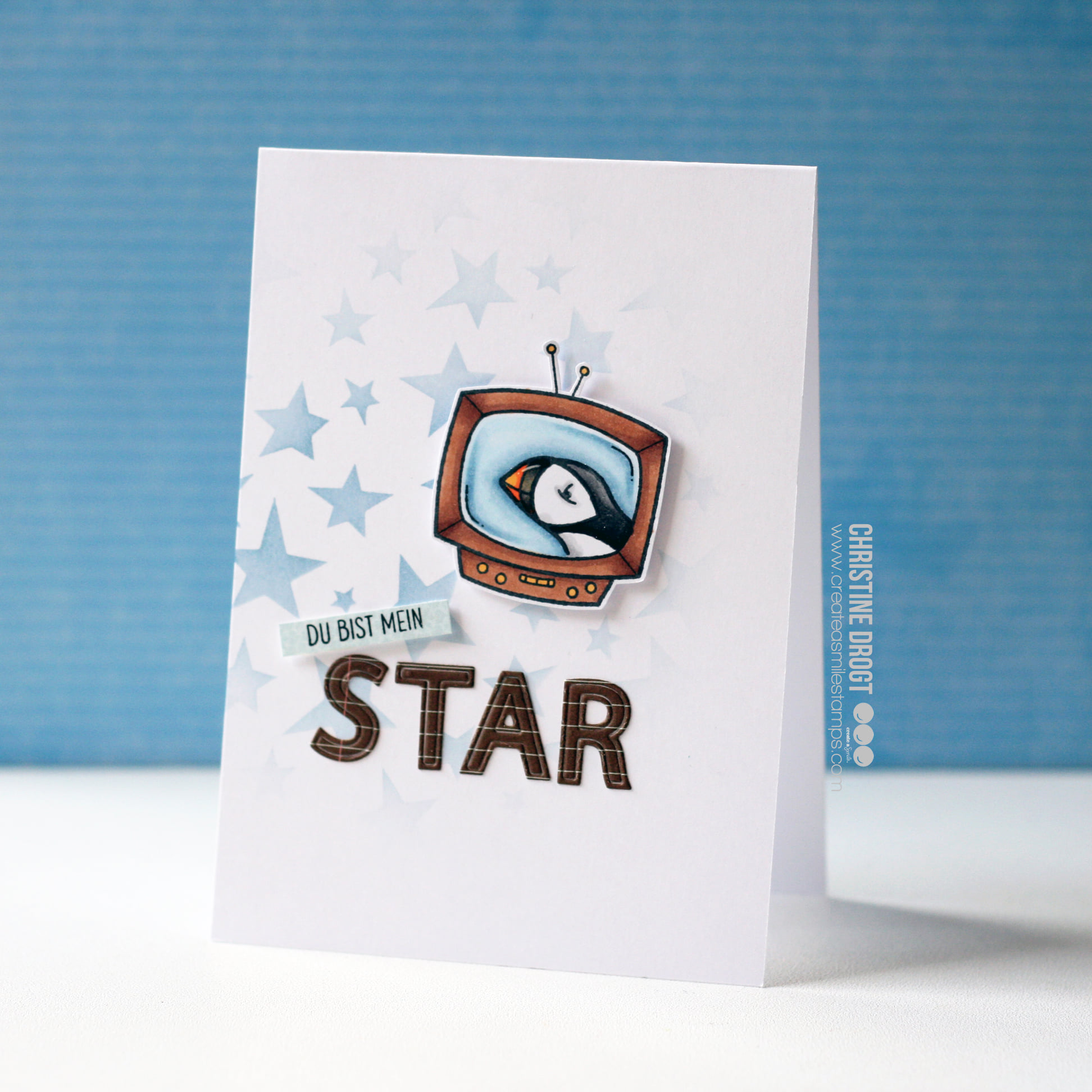 Stencil: Wonky Stars