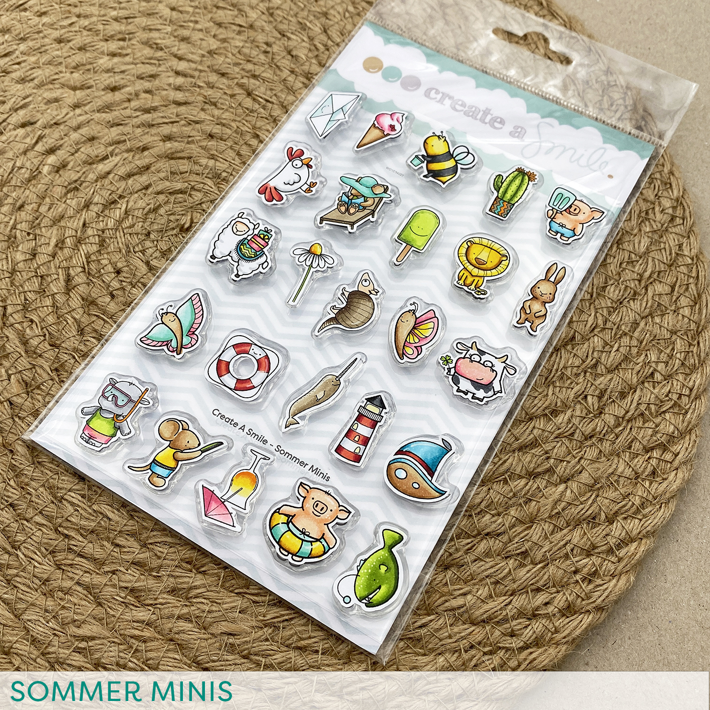 Stempel A6 Sommer Minis