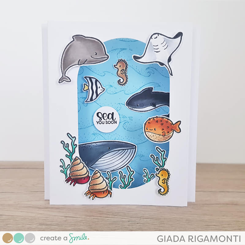 Stempel A5 Ocean Waves XL