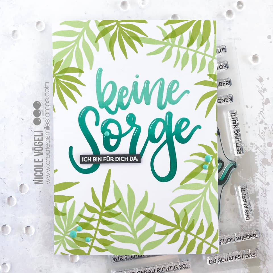 Stempel A6 Fine Ferns