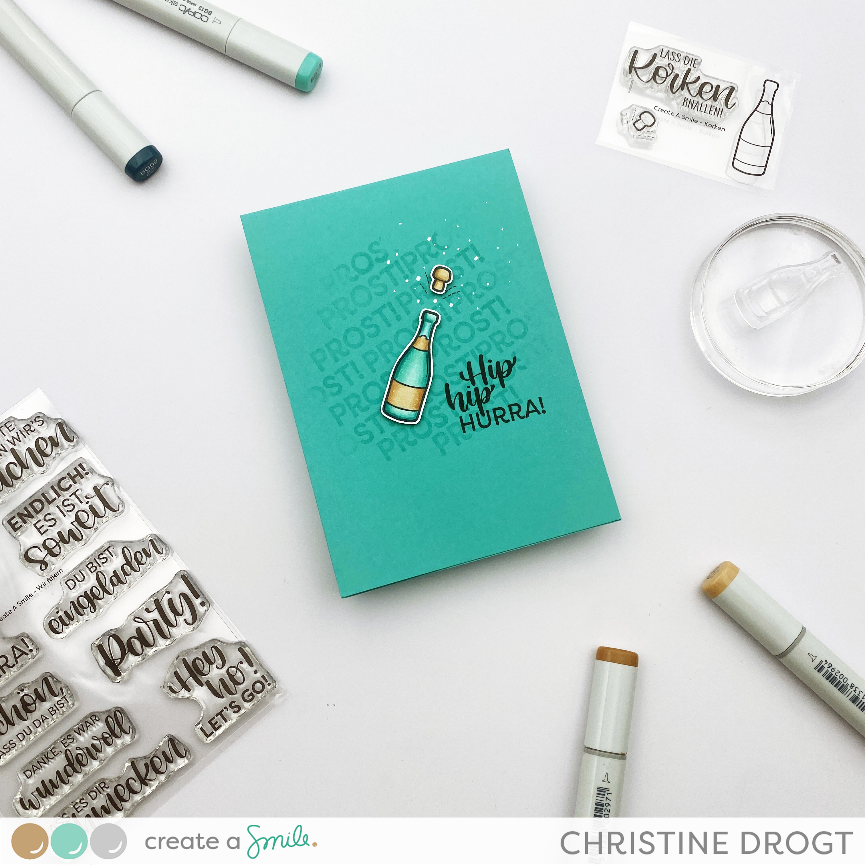 Stempel A6 Wir feiern Stempel A6 Wir feiern