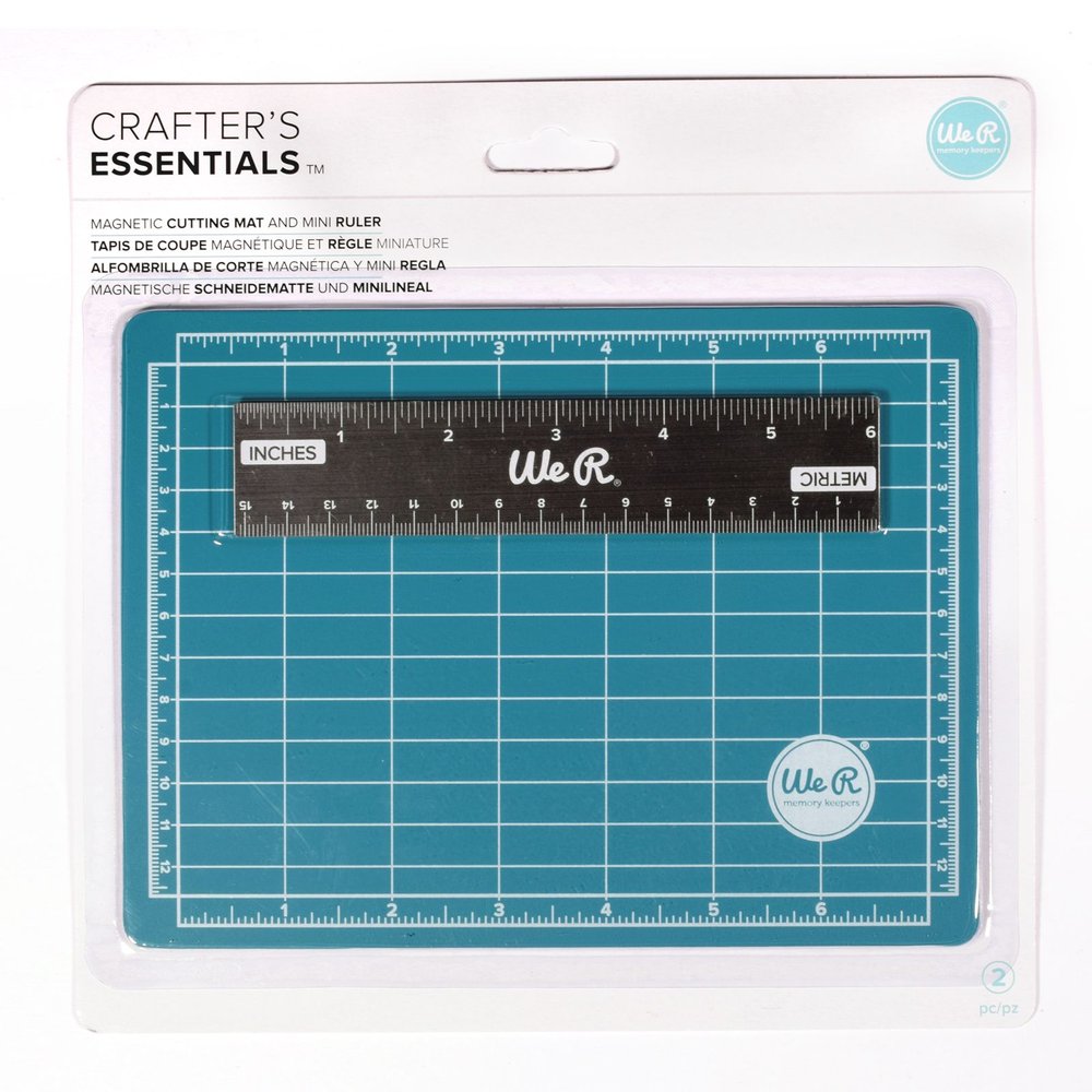 We R Memory Keepers Mini Magnetic Mat & Ruler