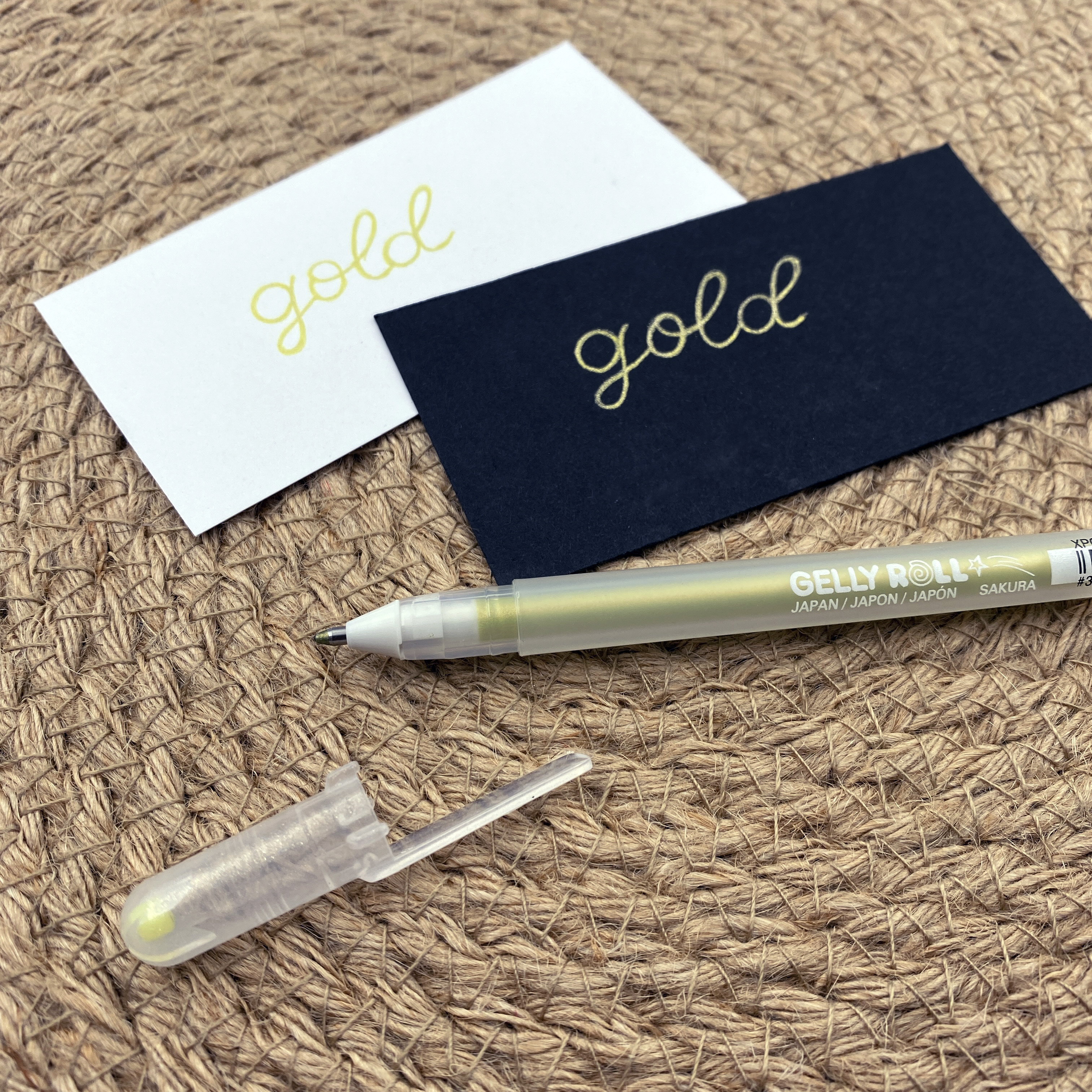 Stardust Gelstift Gold Glitzer