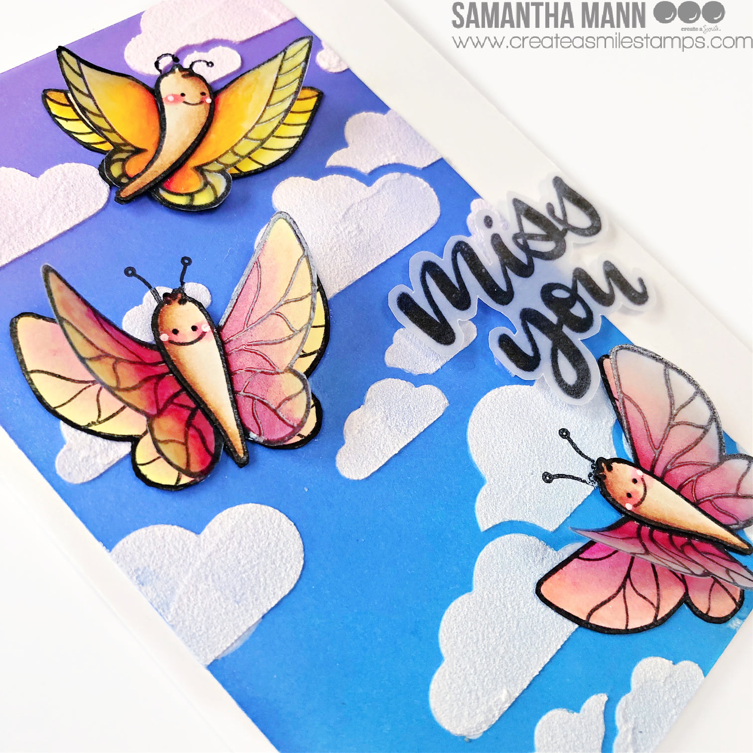 Stempel A7 Butterflies