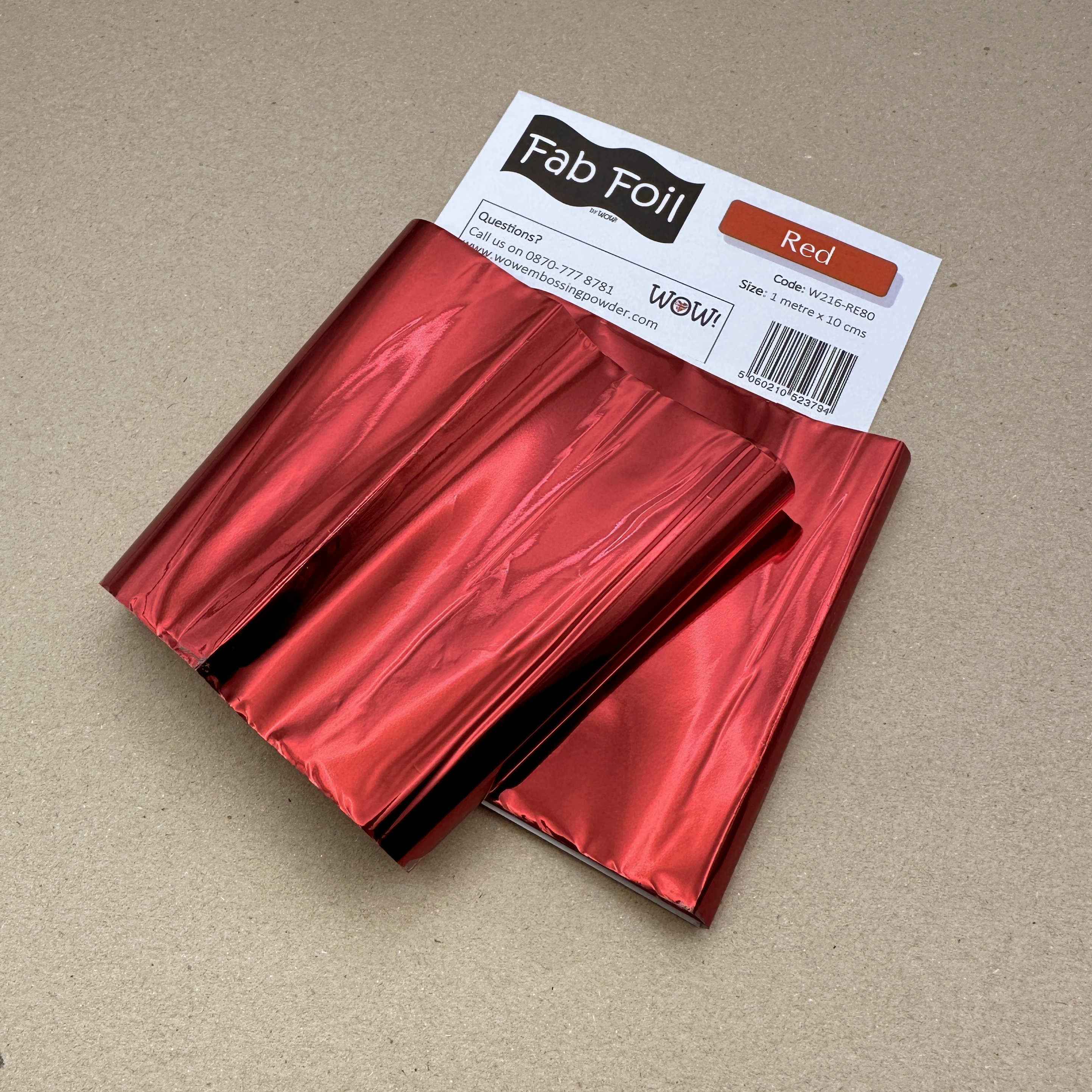 Fab Foil Red