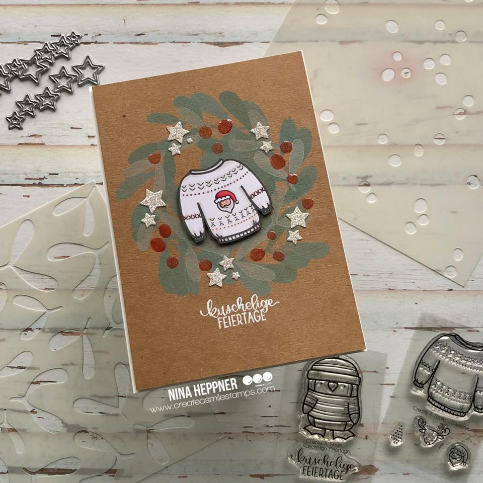 Stencil: Mistletoes (Set of 2)