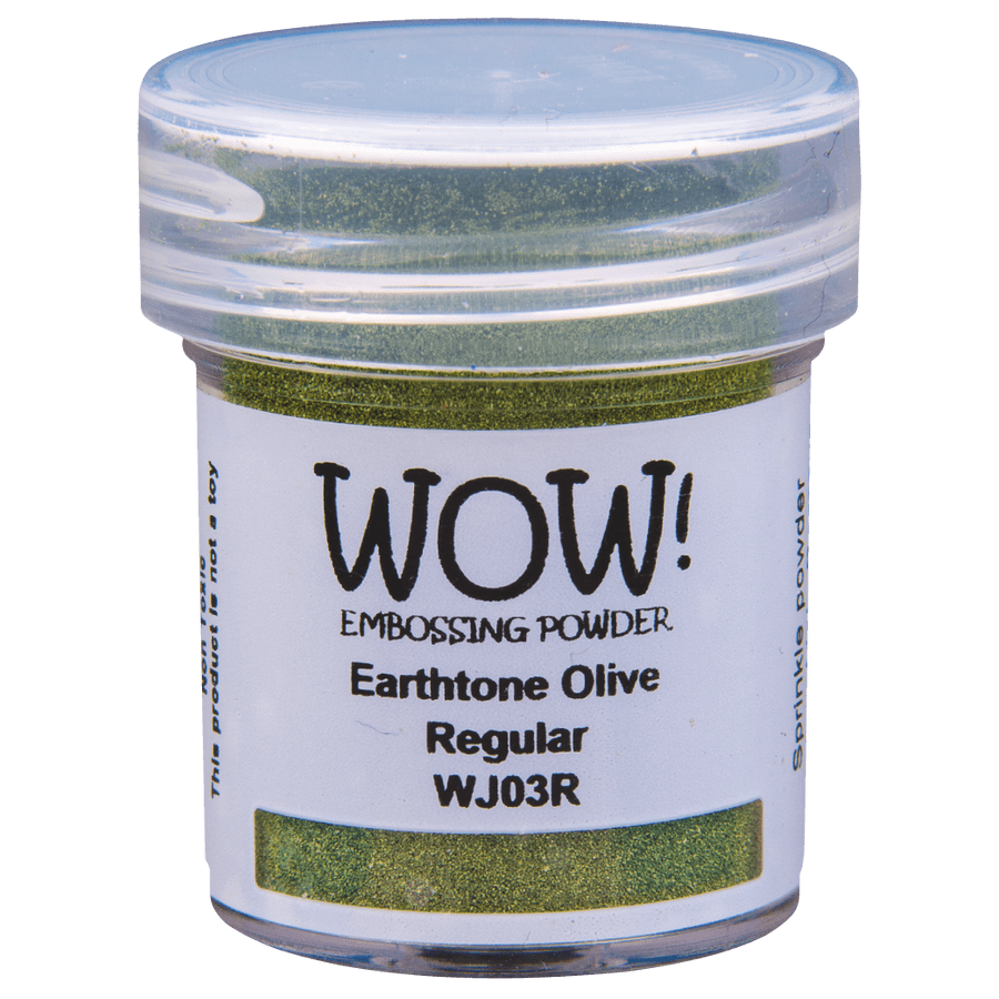 WOW! Embossing Powder 15ml Earthtone Olive Regular