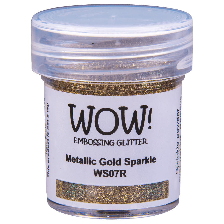 WOW! Embossing Glitter 15ml Metallic Gold Sparkle