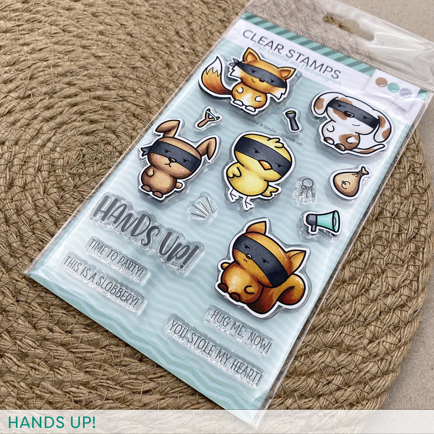 Stempel A6 Hands up