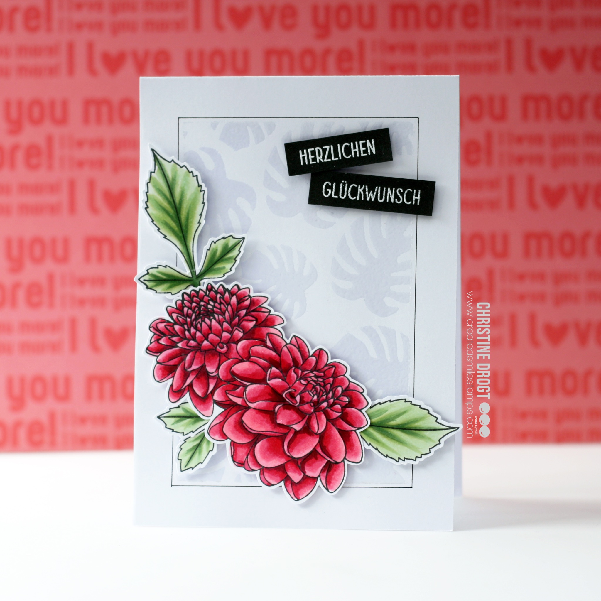 Stempel A6 Dahlia