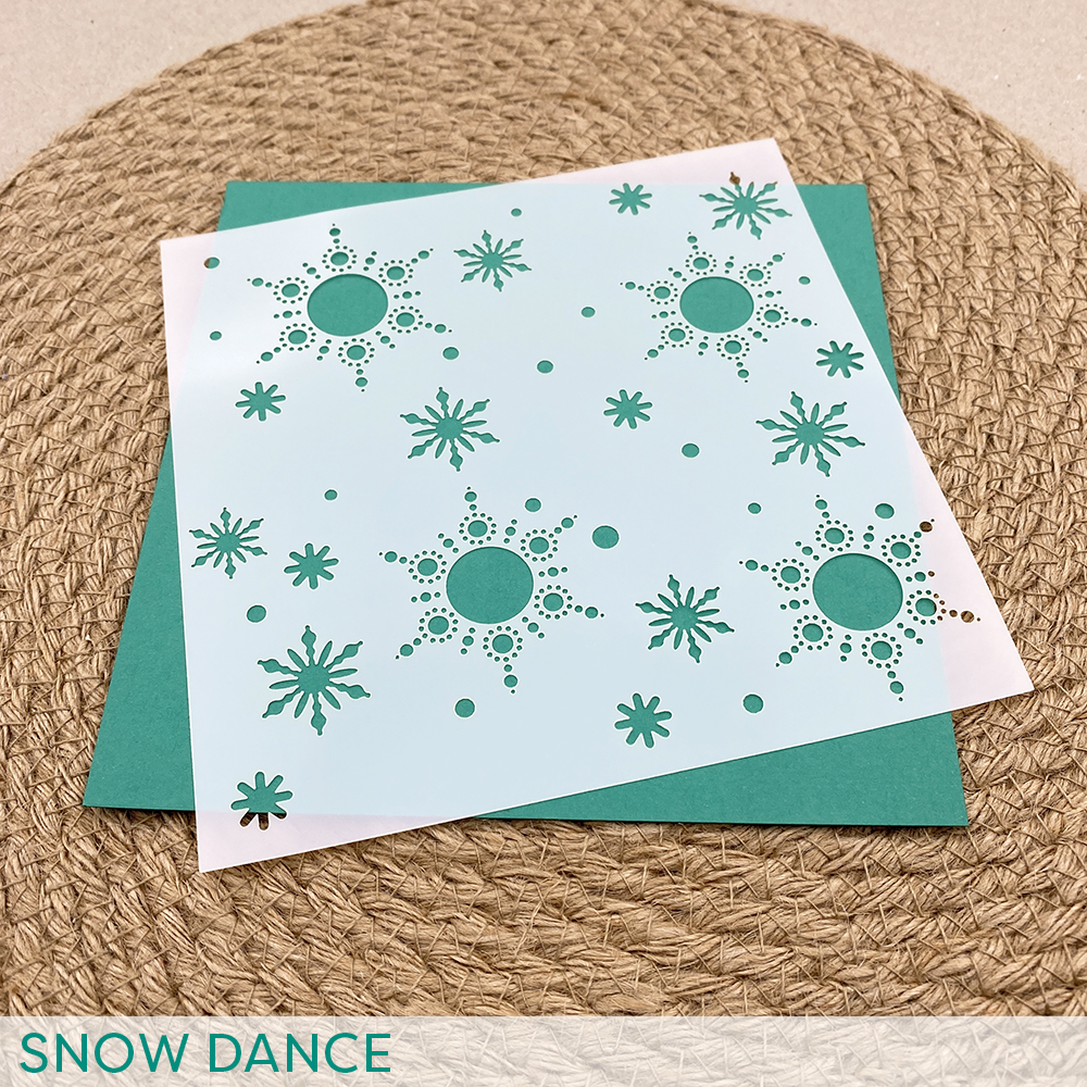 Stencil: Snow Dance