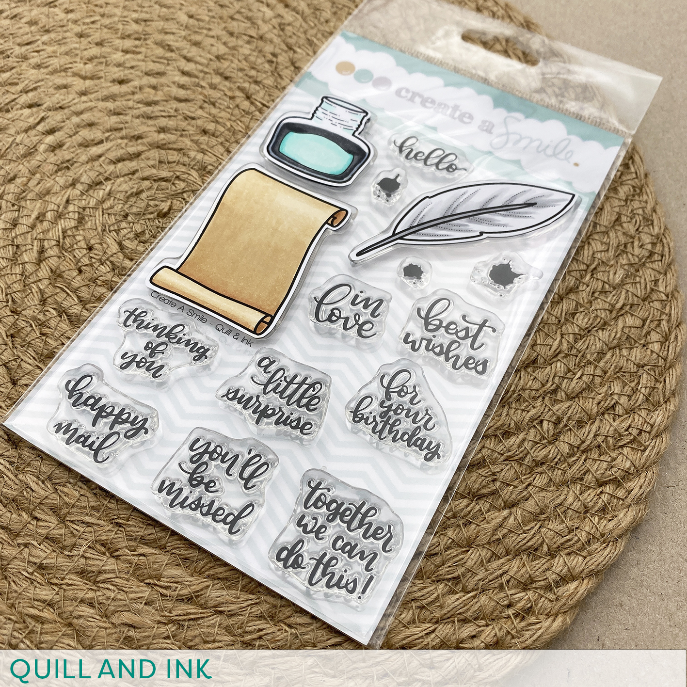 Stempel A6 Quill & Ink