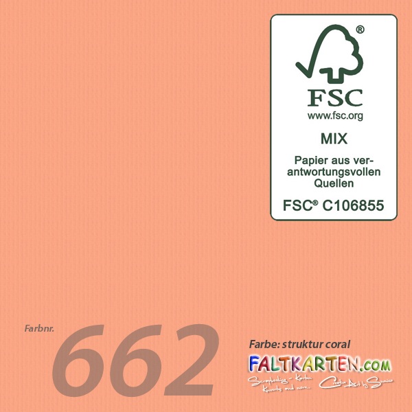Cardstock Struktur Coral 25er