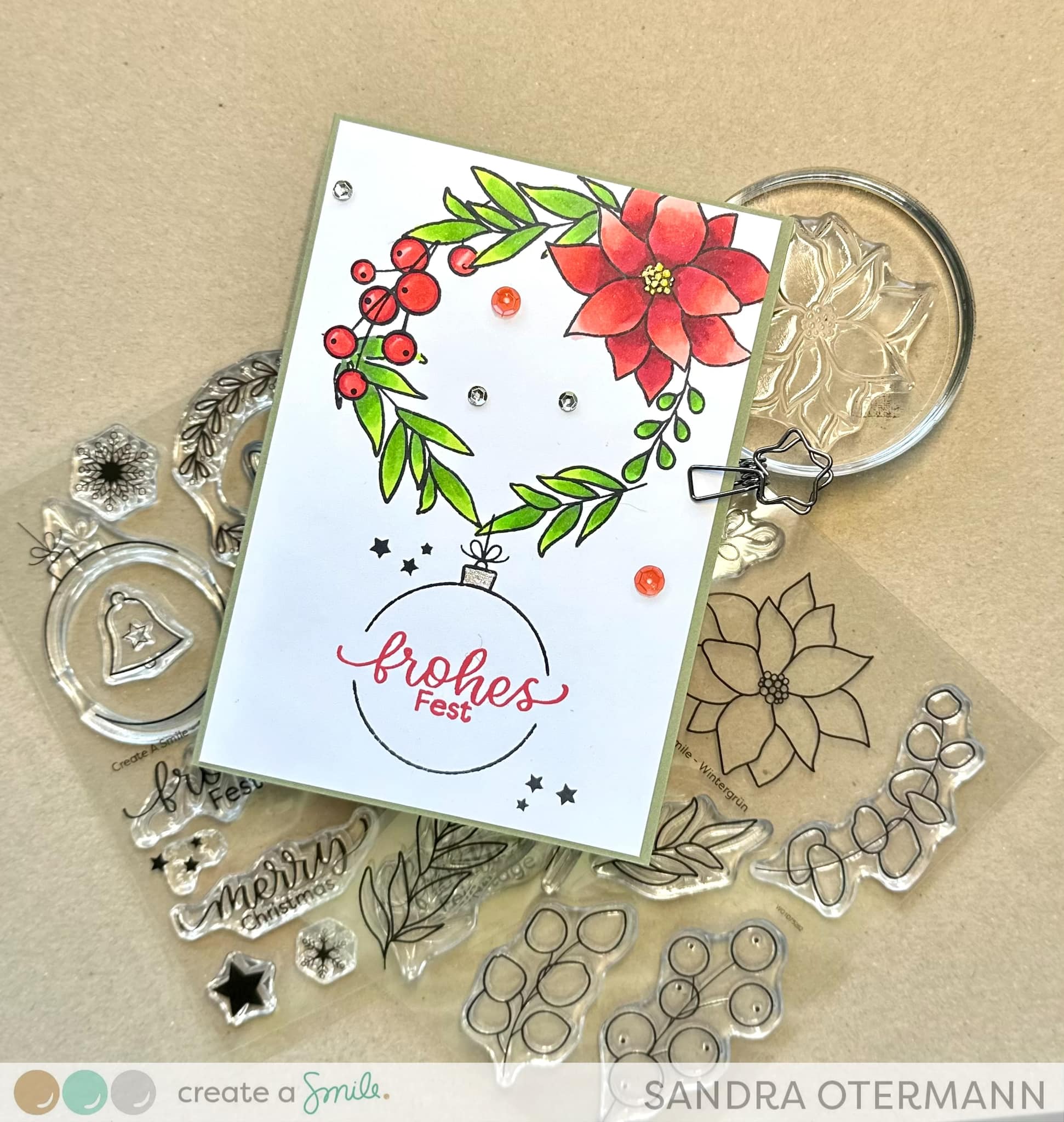 Stempel A6 Wintergrün