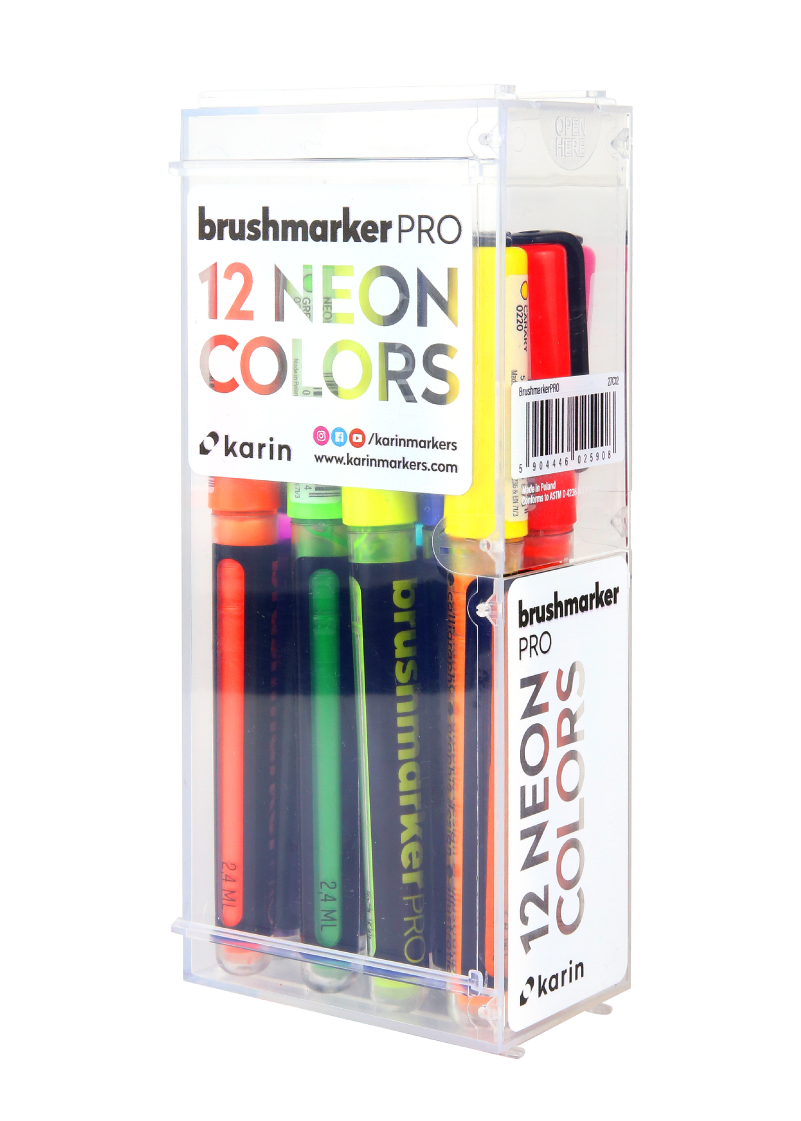 Brushmarker Pro Neon Set