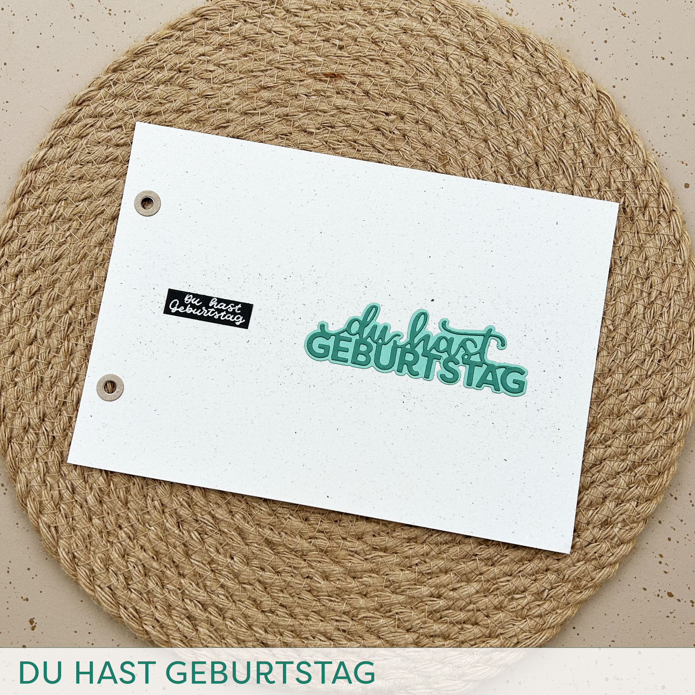 Stanze A Du hast Geburtstag