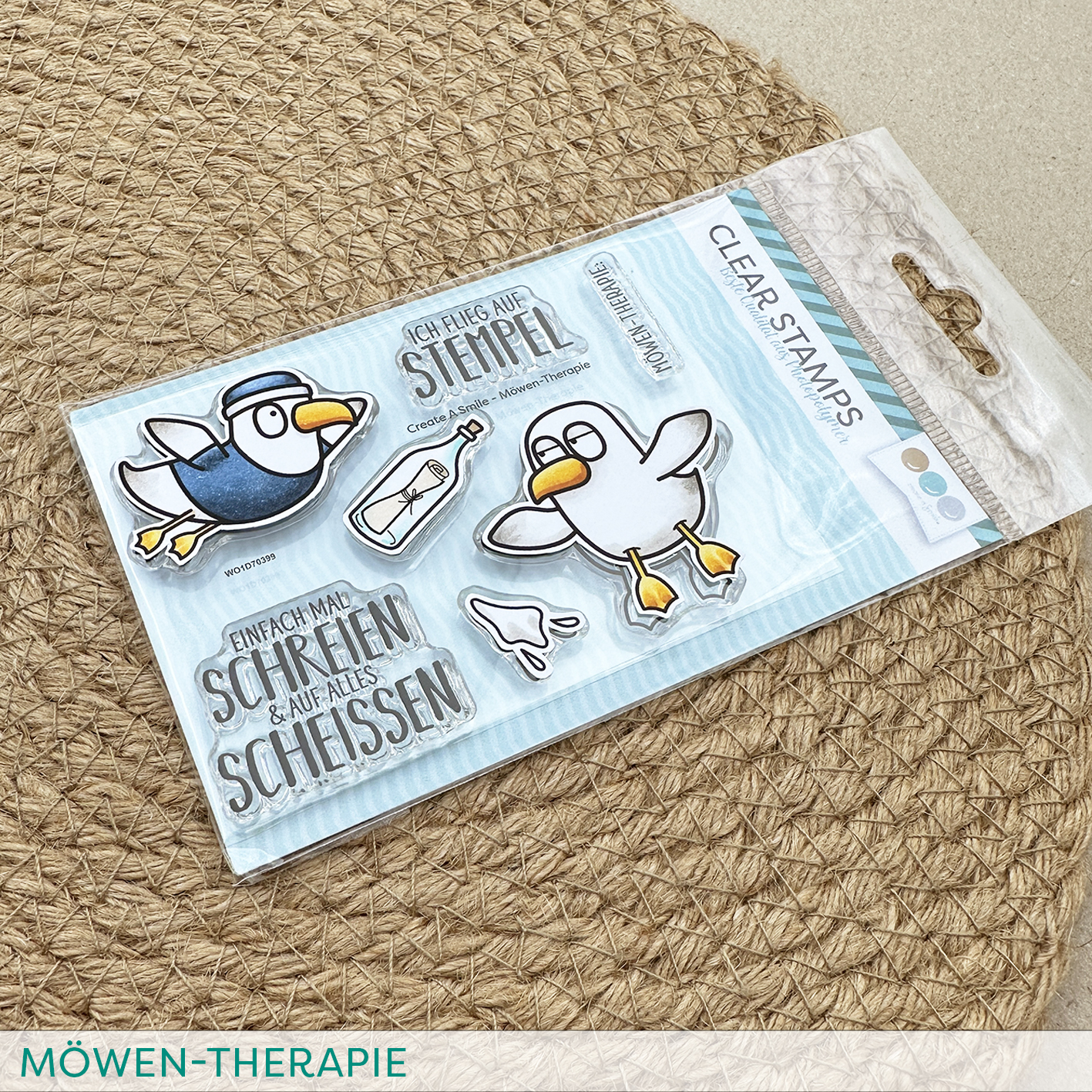 Stempel A7 Möwen-Therapie