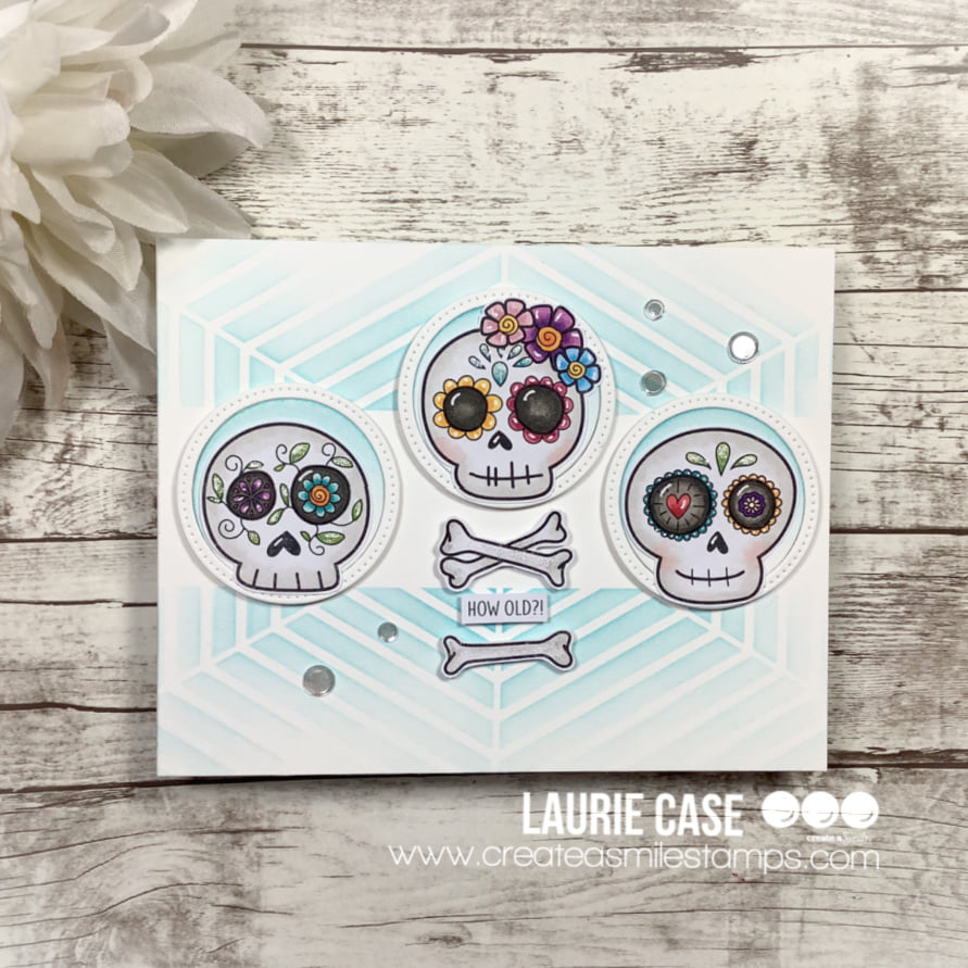 Stempel A7 Sugar Skulls