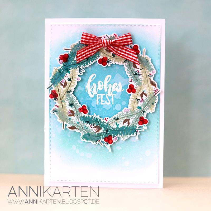 Stempel A6 Festive Foliage