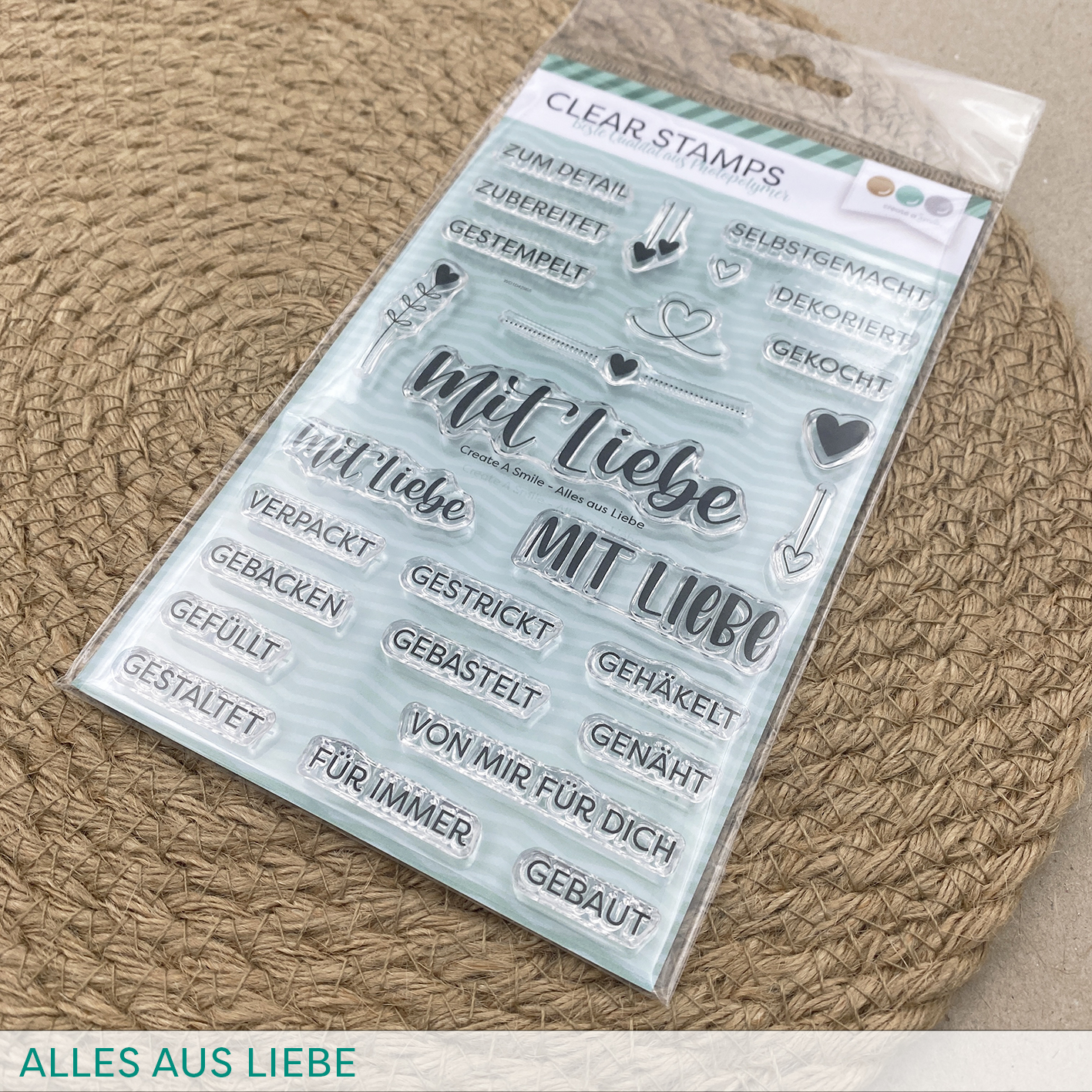 Stempel A6 Alles aus Liebe