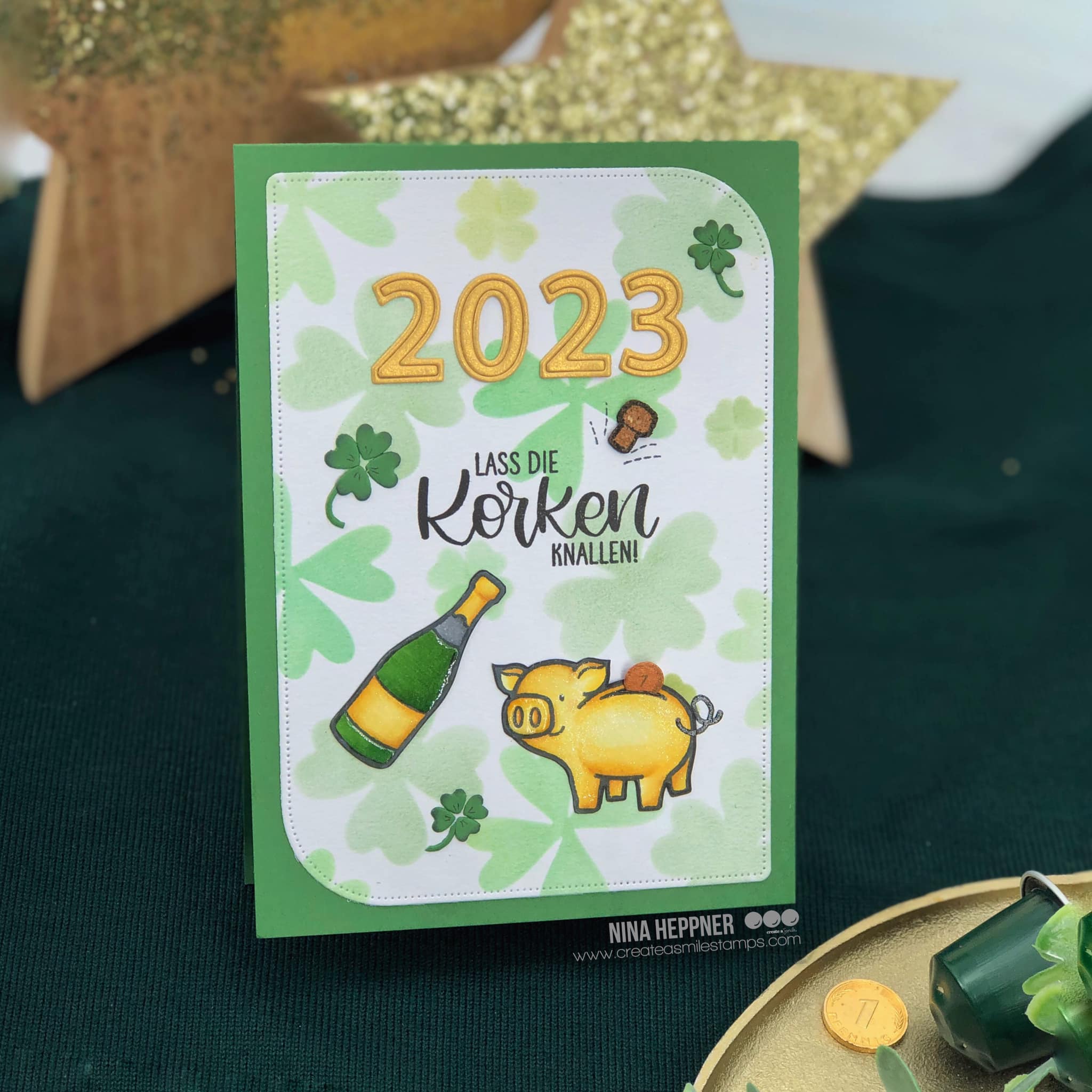 Stempel A8 Pop the corks