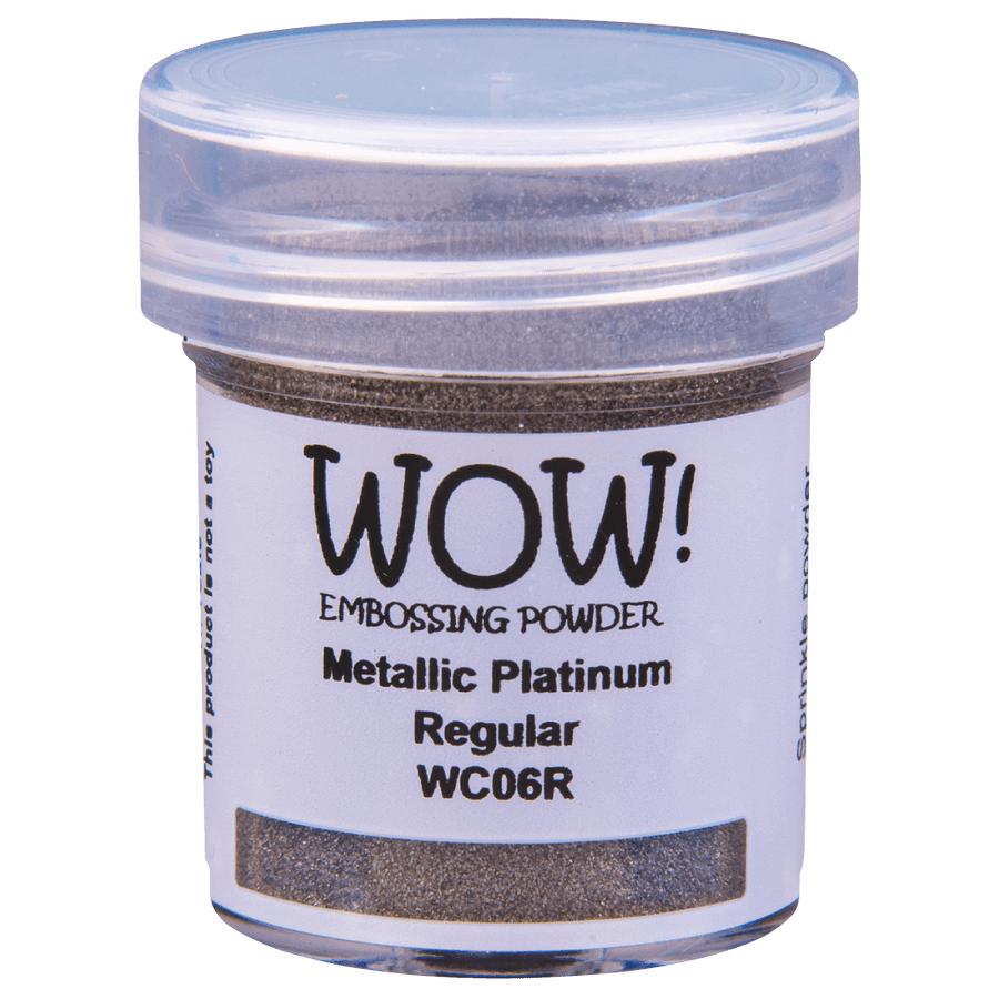 WOW! Embossing Powder 15ml Metallic Platinum