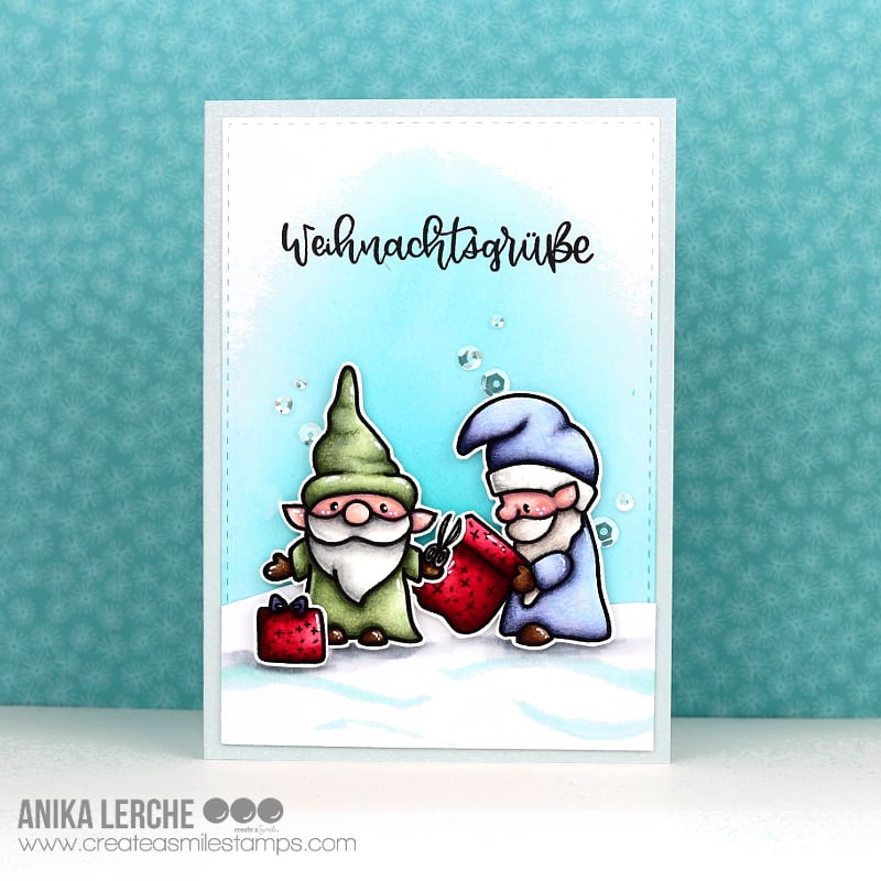 Stempel A6 Santa's little helpers