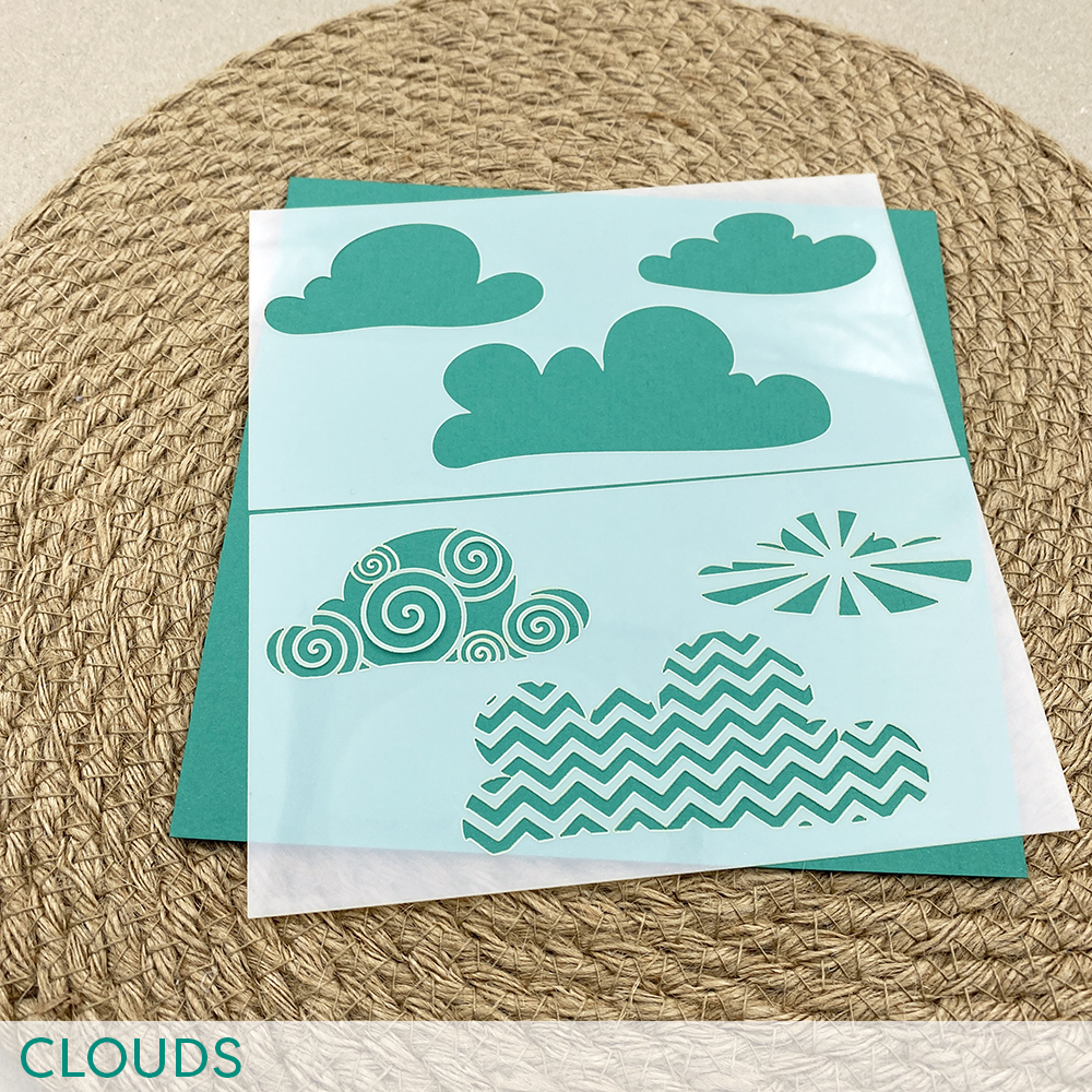 Stencil: Clouds