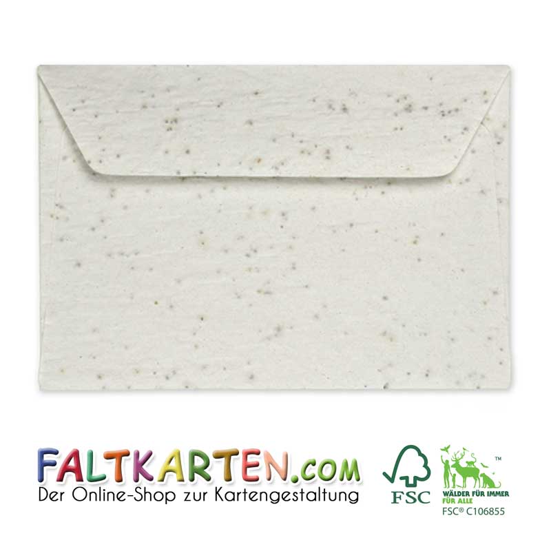 Briefumschläge C6 Samenpapier 120g/m² 5er
