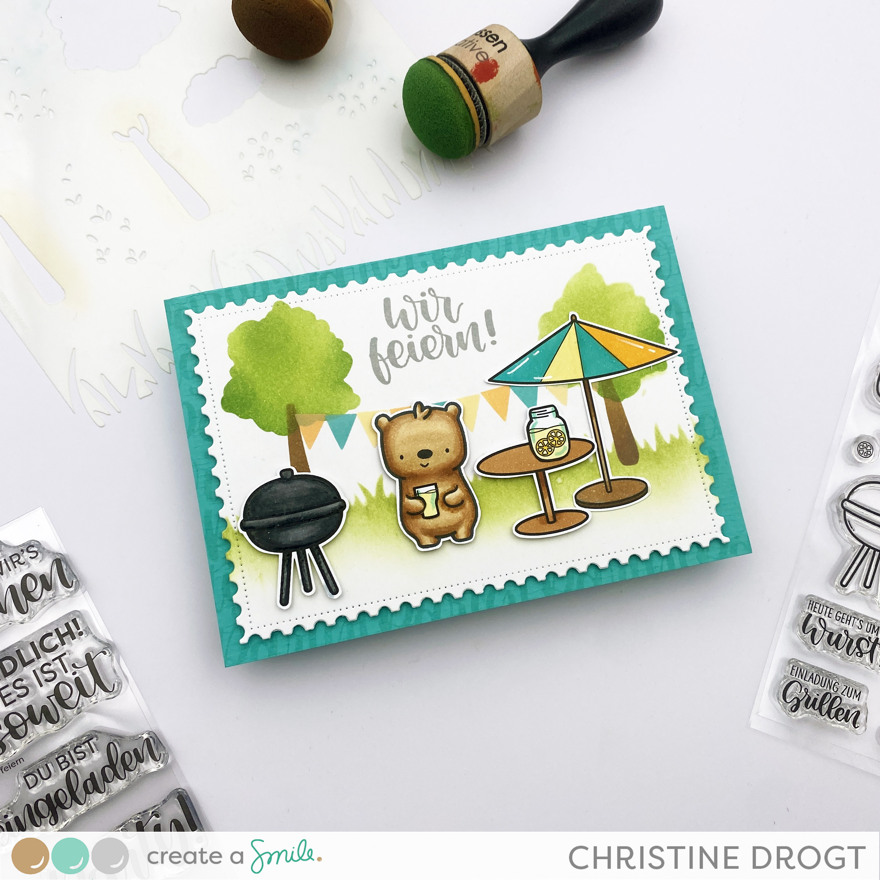 Stempel A6 Wir feiern Stempel A6 Wir feiern